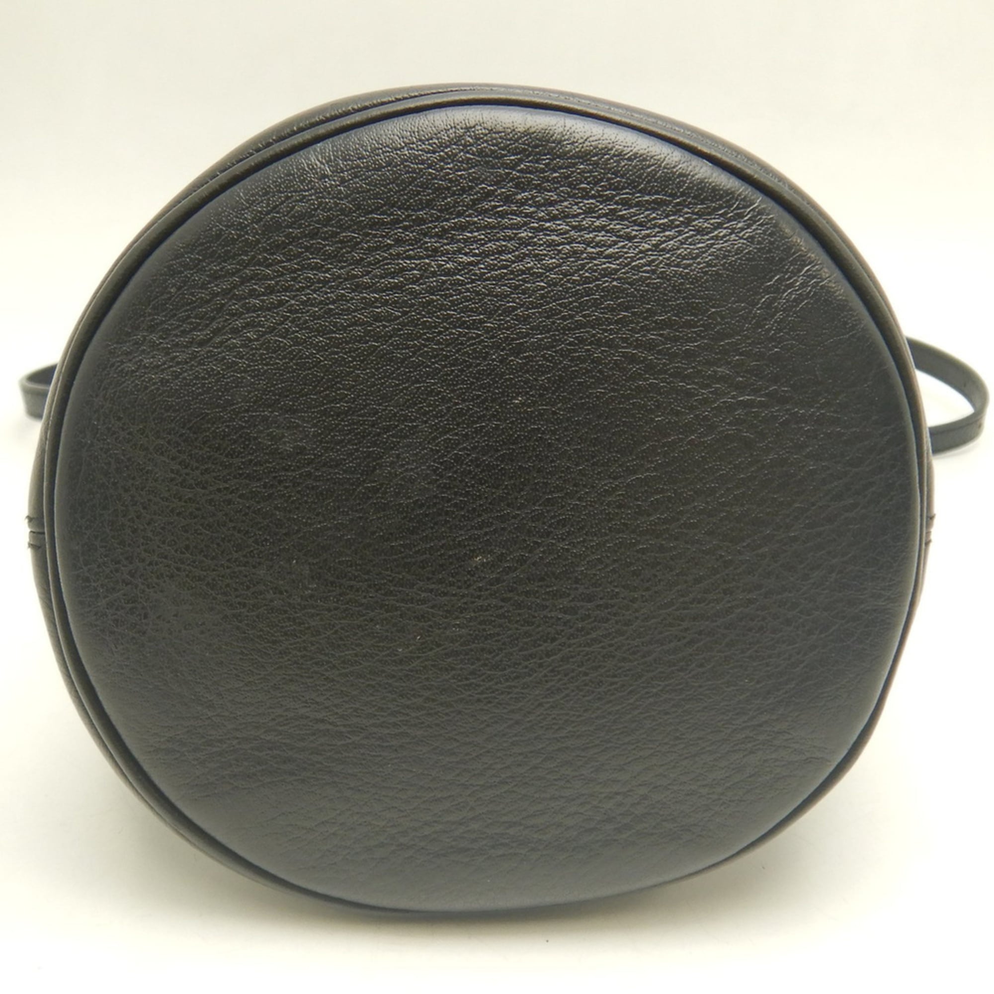 Balenciaga Black Leather Shoulder Bag (Pre-Owned)