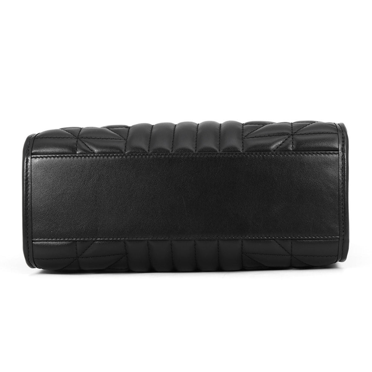 Gucci Black Leather Handbag Tote Bag (Pre-Owned)
