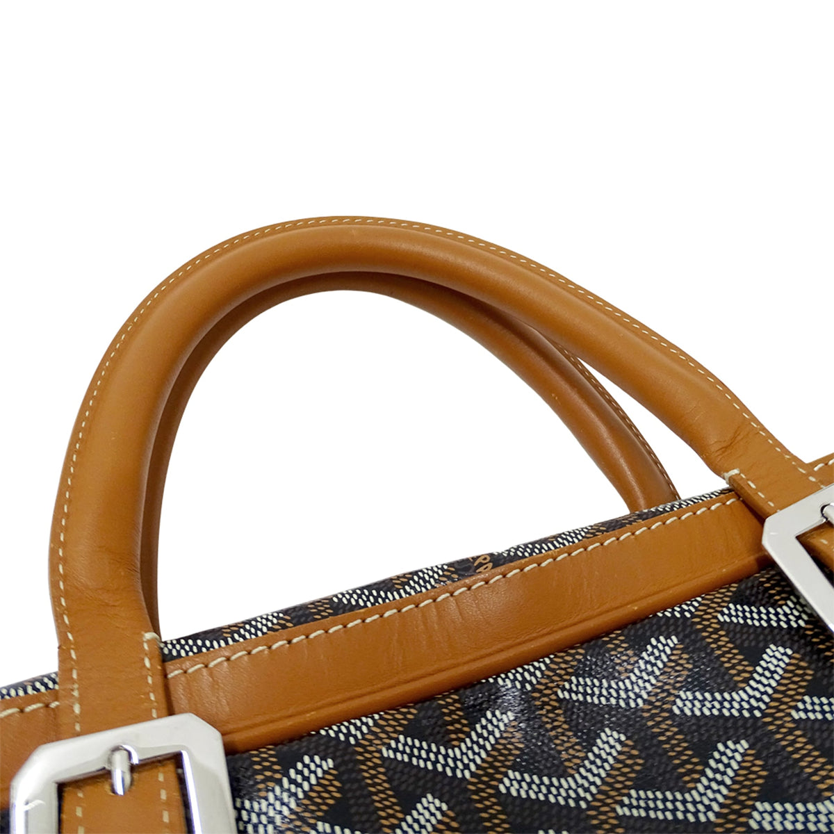 Goyard Black Coated Canvas Briefcase Handbag (Pre-Owned)