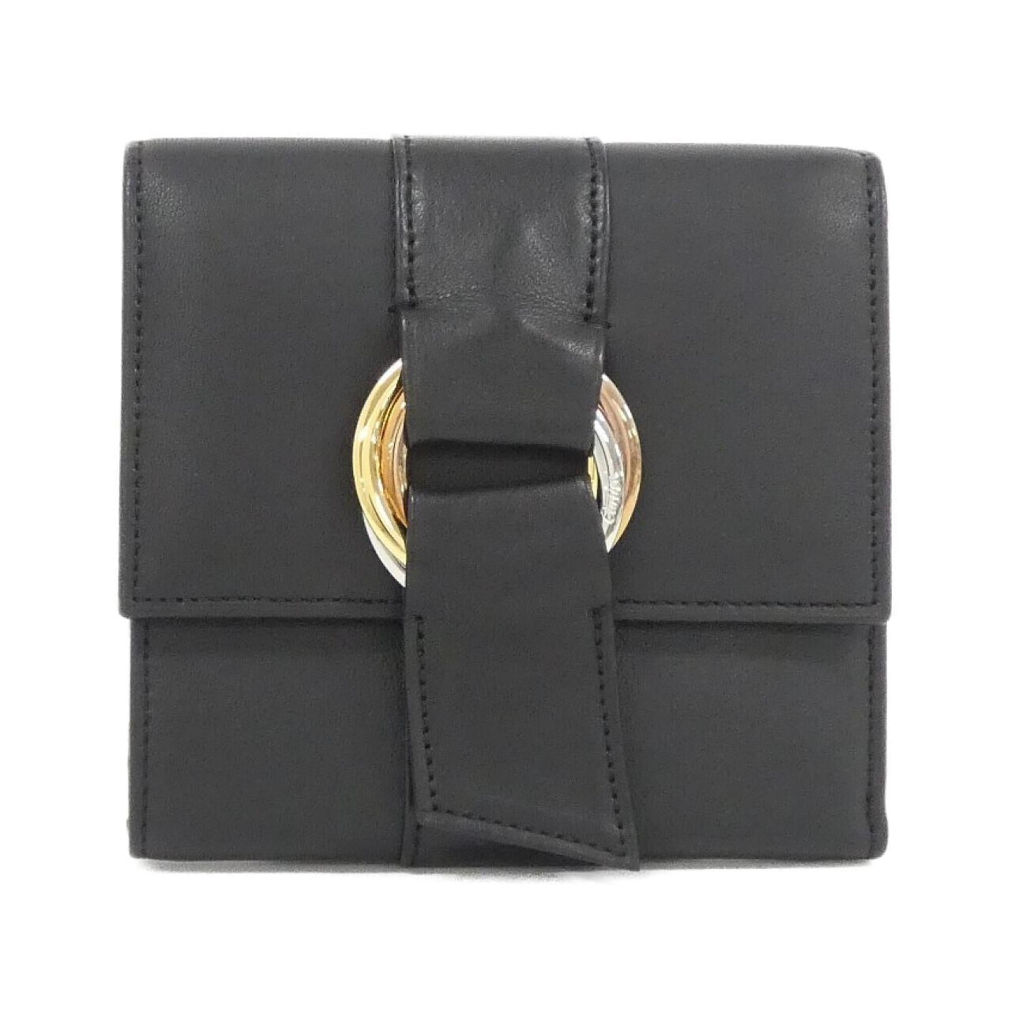 Cartier Black Wallet (Tri-Fold) (Pre-Owned)