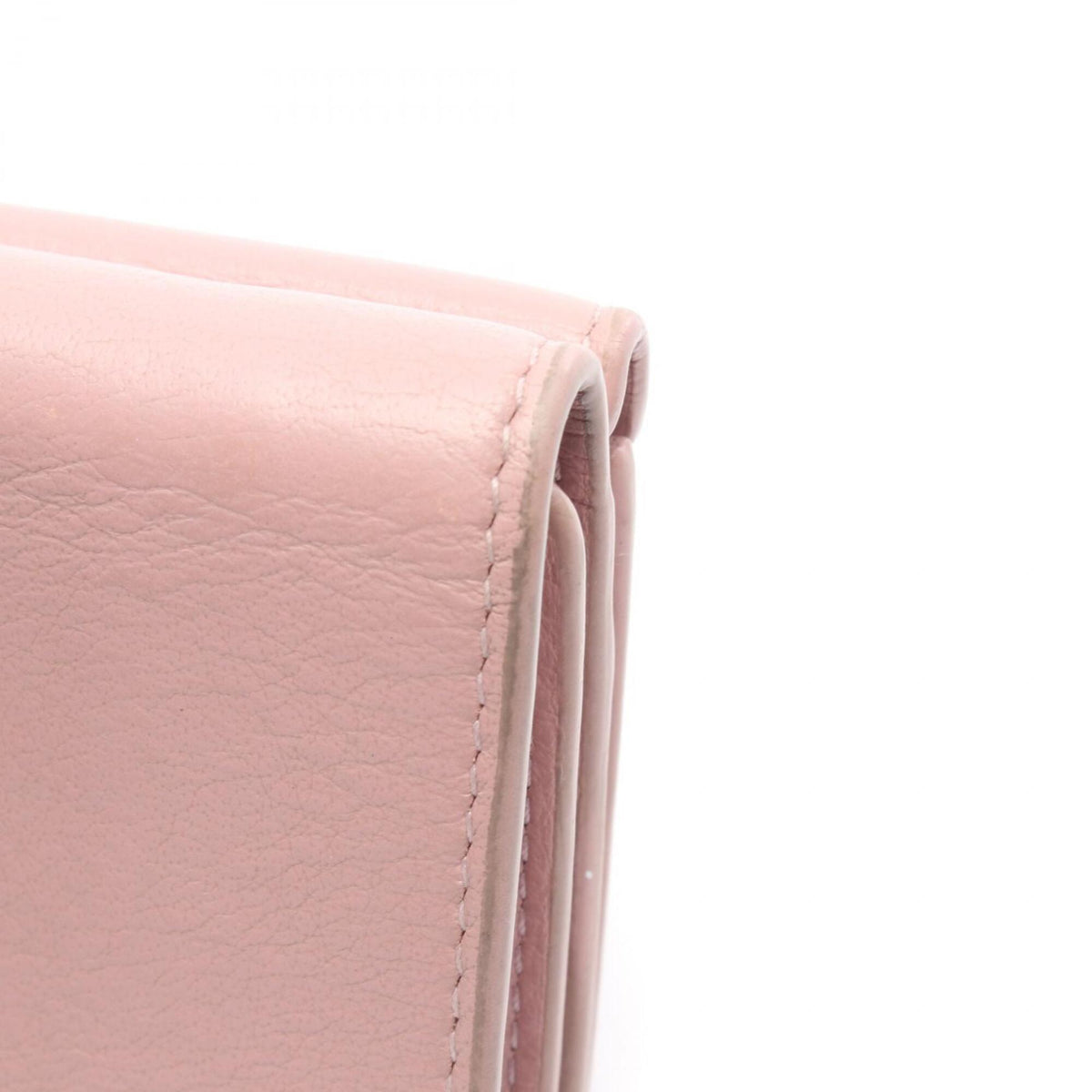 Balenciaga Pink Leather Wallet (Tri-Fold) (Pre-Owned)
