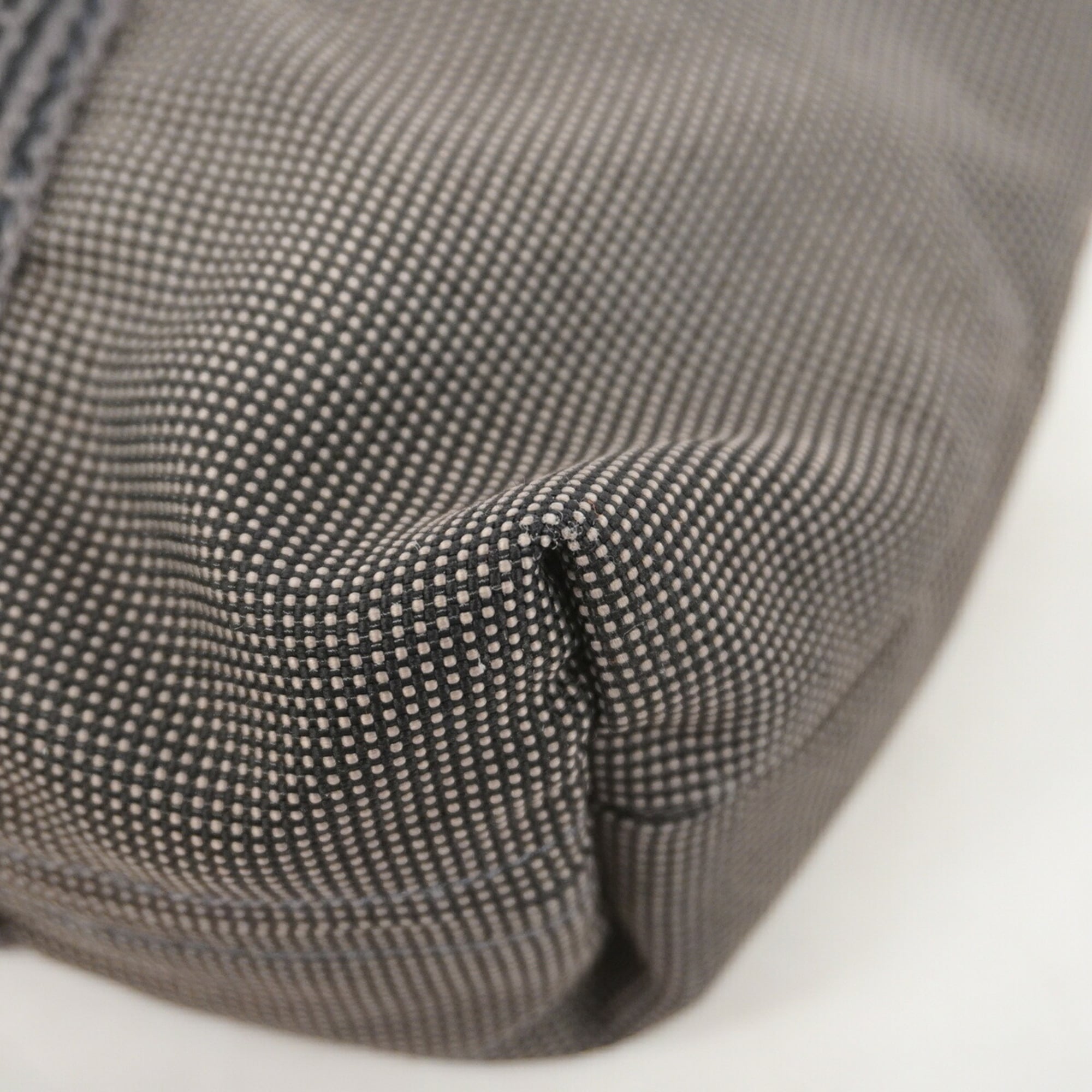 Hermes Gray Nylon Tote Bag (Pre-Owned)