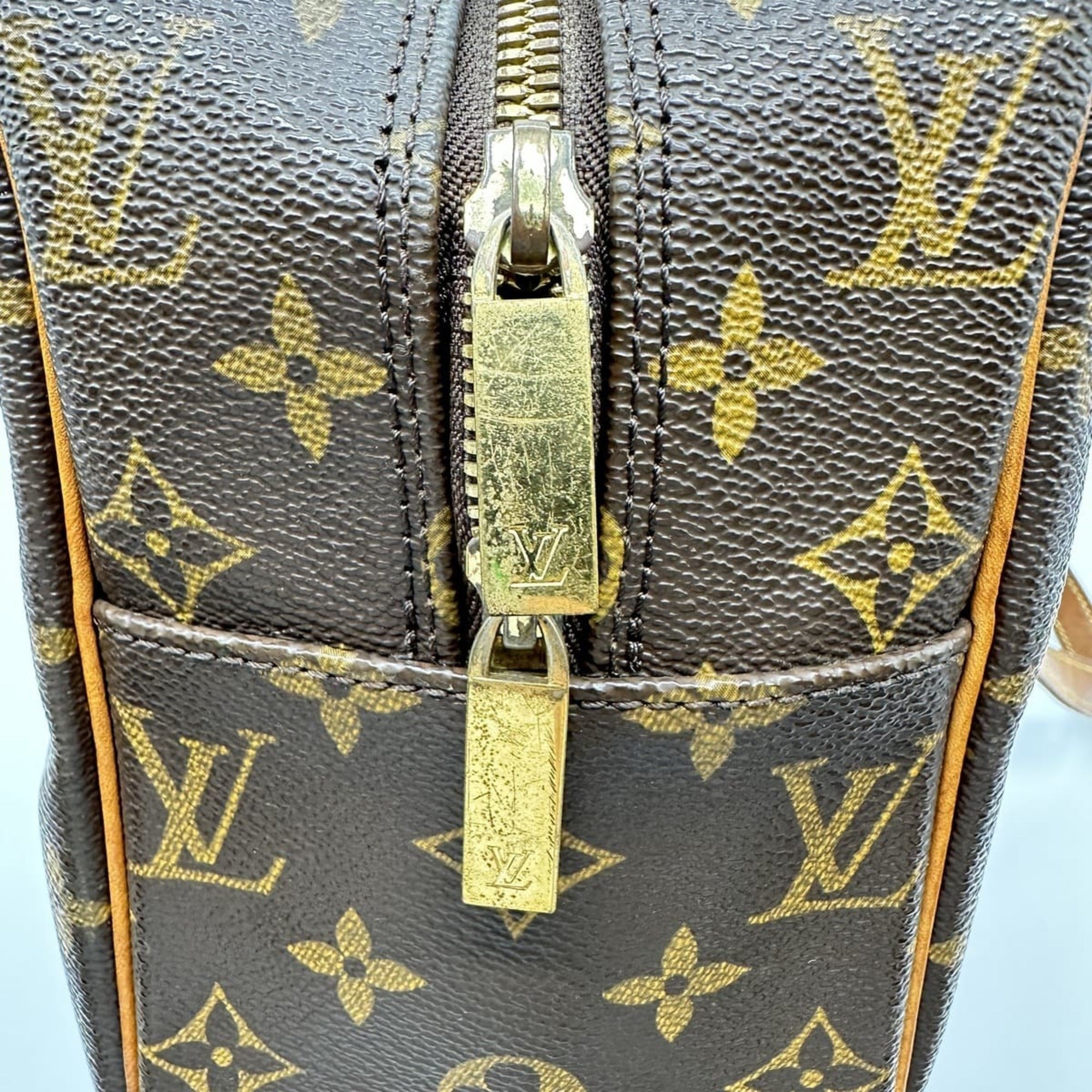 Louis Vuitton Brown Monogram Monogram Shoulder Bag Tote Bag (Pre-Owned)