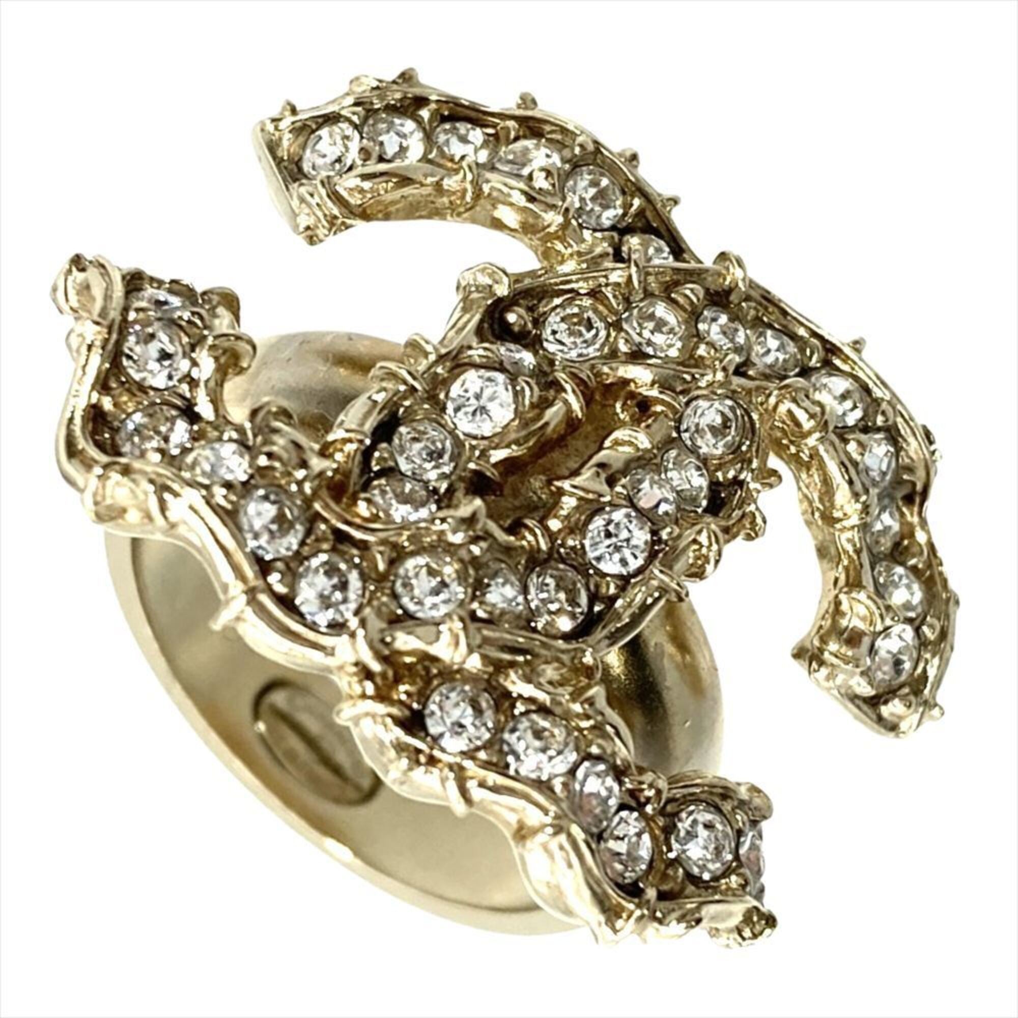 Chanel Metal Band Ring (Pre-Owned)