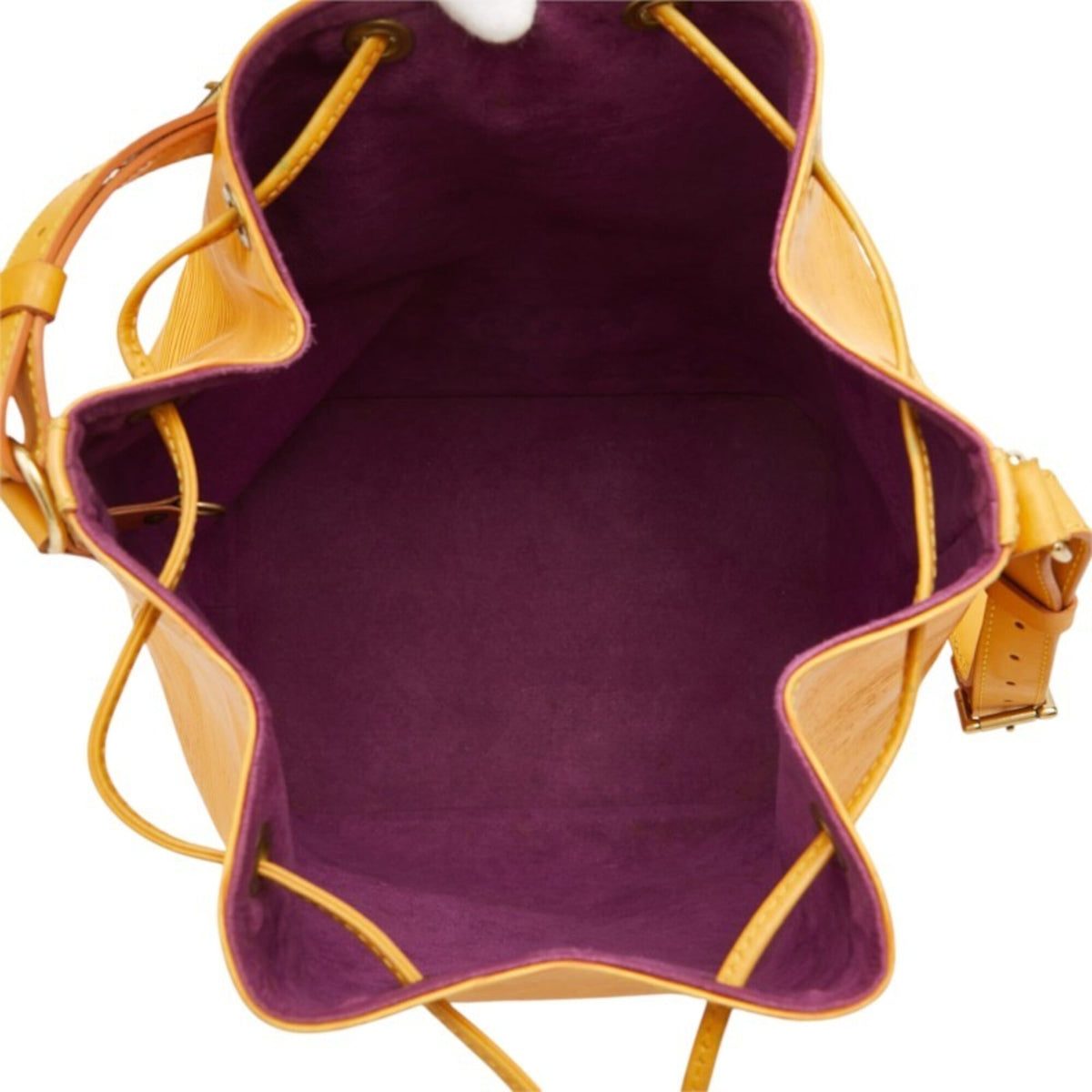 Louis Vuitton Epi Yellow Leather Shoulder Bag (Pre-Owned)