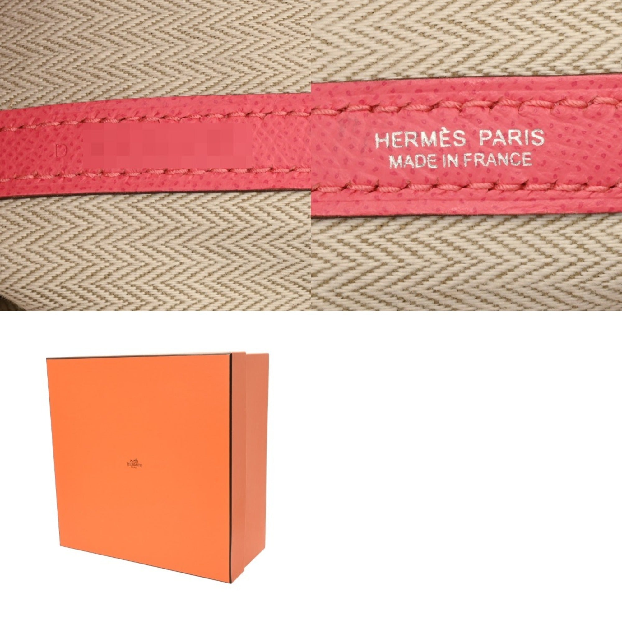 Hermes Rose Azalee Epsom Leather Handbag (Pre-Owned)