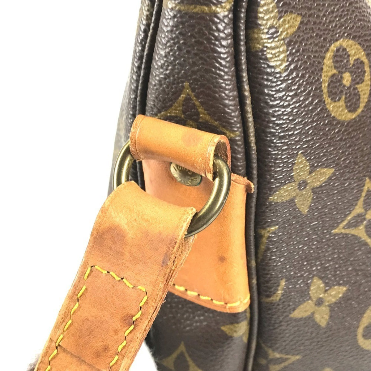 Louis Vuitton Brown Monogram Shoulder Bag Tote Bag (Pre-Owned)
