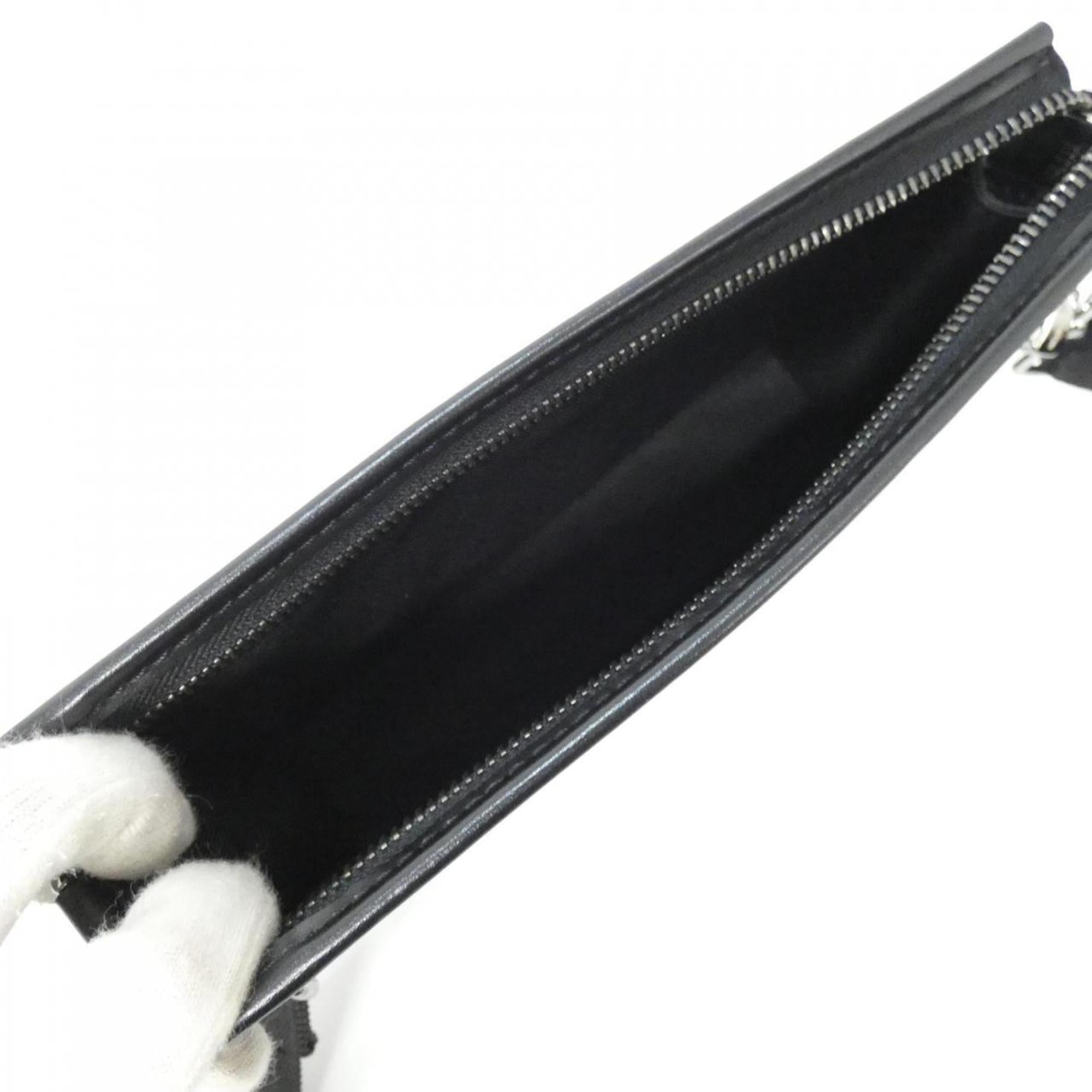 Louis Vuitton Black Gris Coated Canvas Shoulder Bag (Pre-Owned)