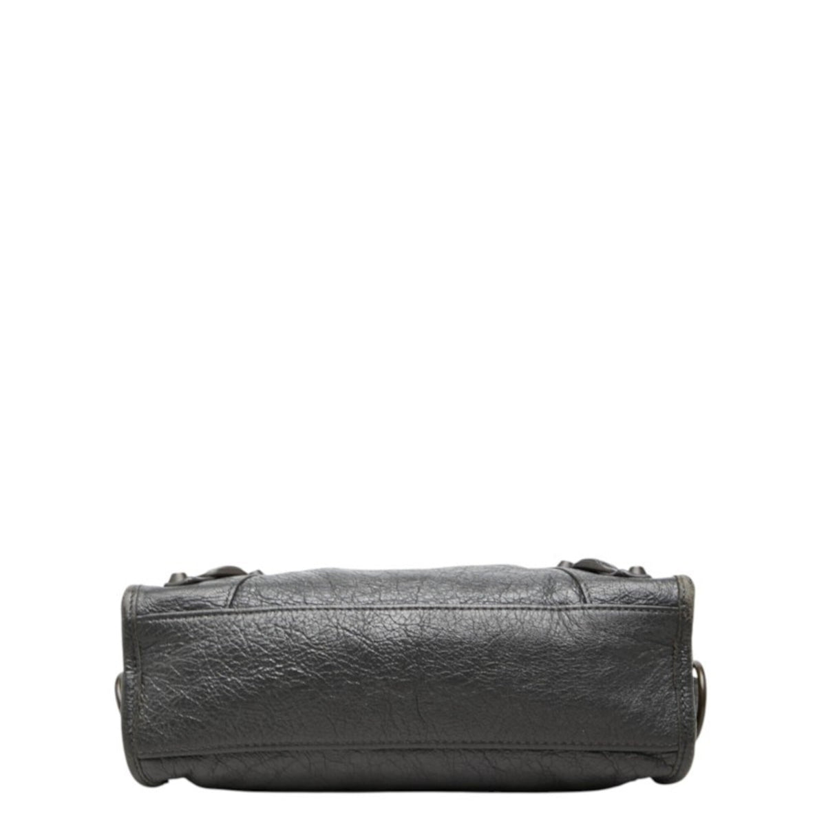 Balenciaga Gray Leather Handbag Shoulder Bag (Pre-Owned)