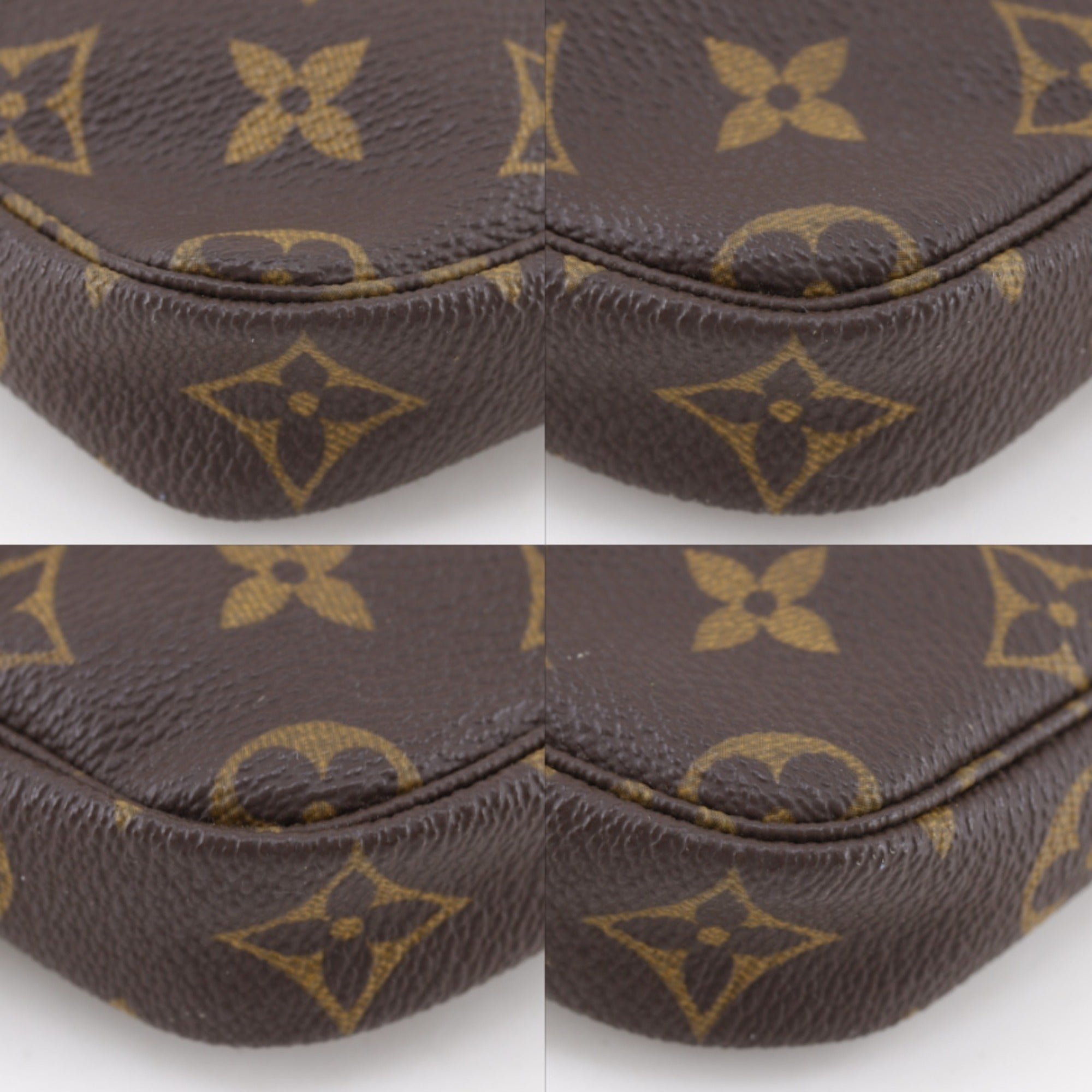 Louis Vuitton Brown Monogram Monogram Pochette Pouch (Pre-Owned)
