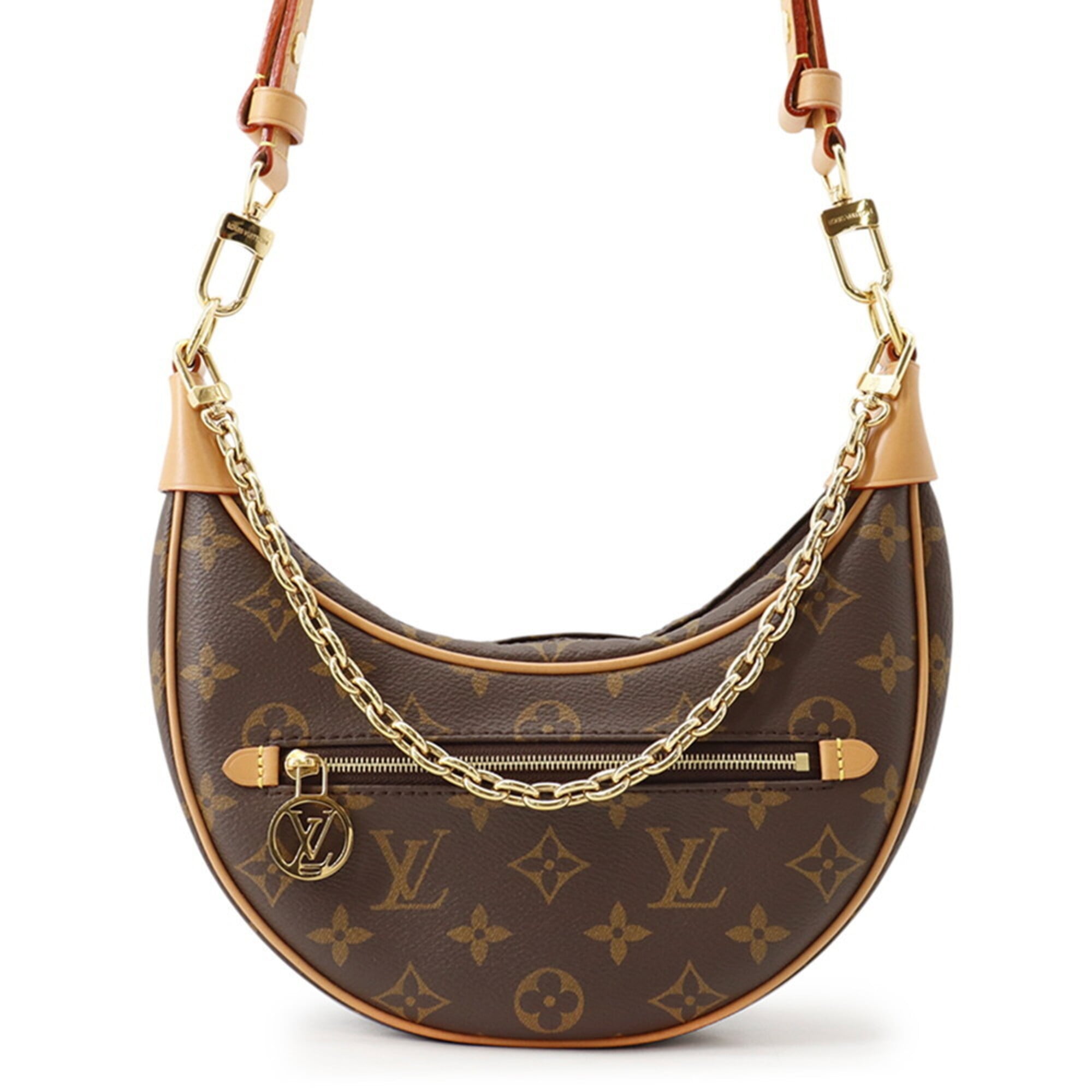 Louis Vuitton Beige Monogram Monogram Handbag Shoulder Bag (Pre-Owned)