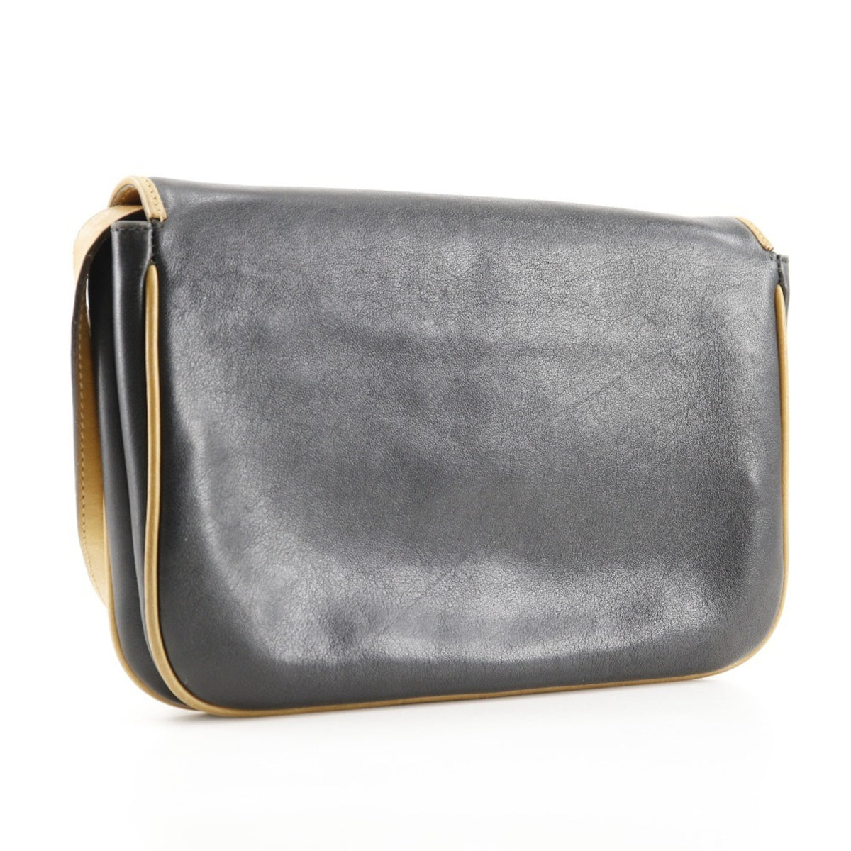 Celine Black Leather Shoulder Bag (Pre-Owned)