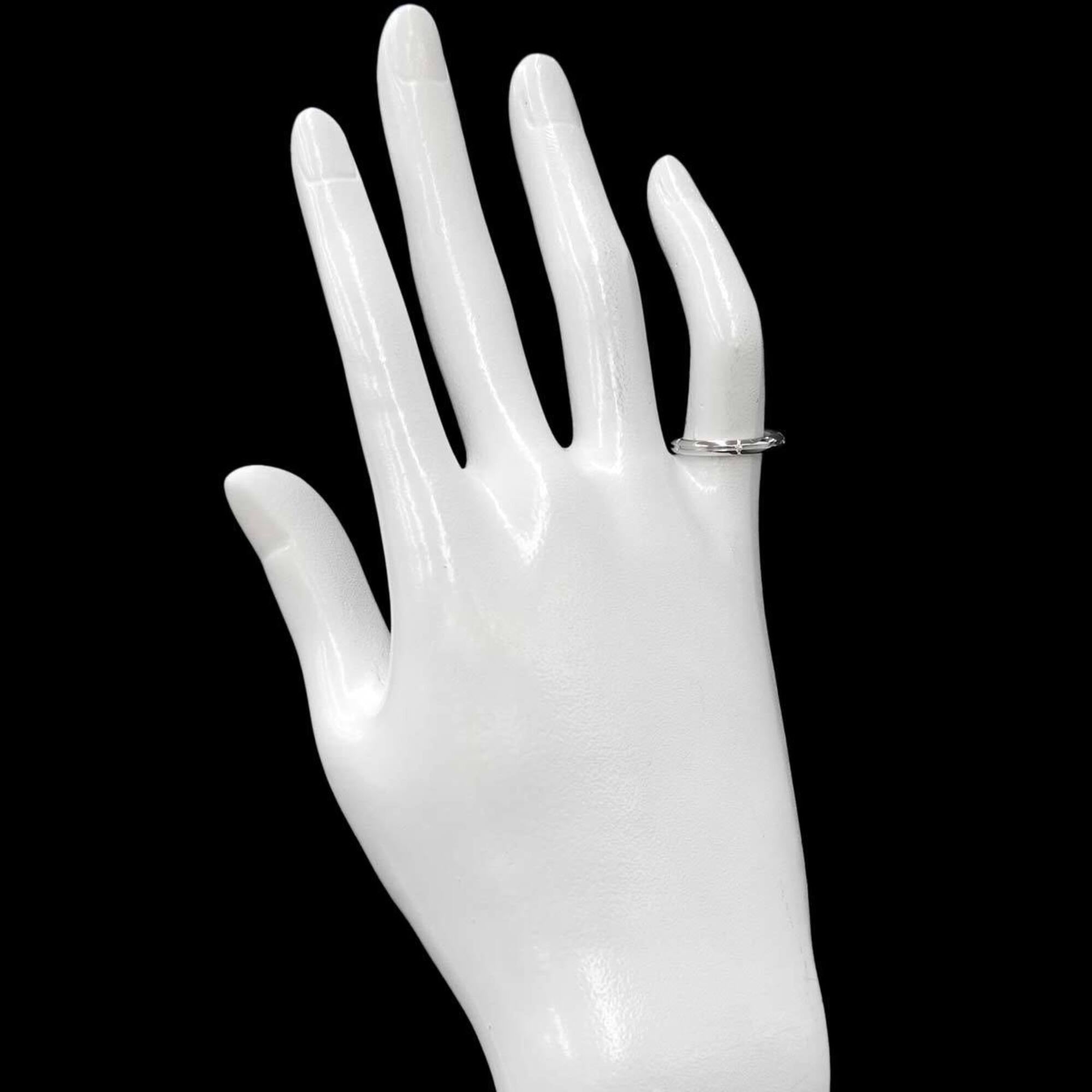 Tiffany White Gold (18K) Band Ring (Pre-Owned)