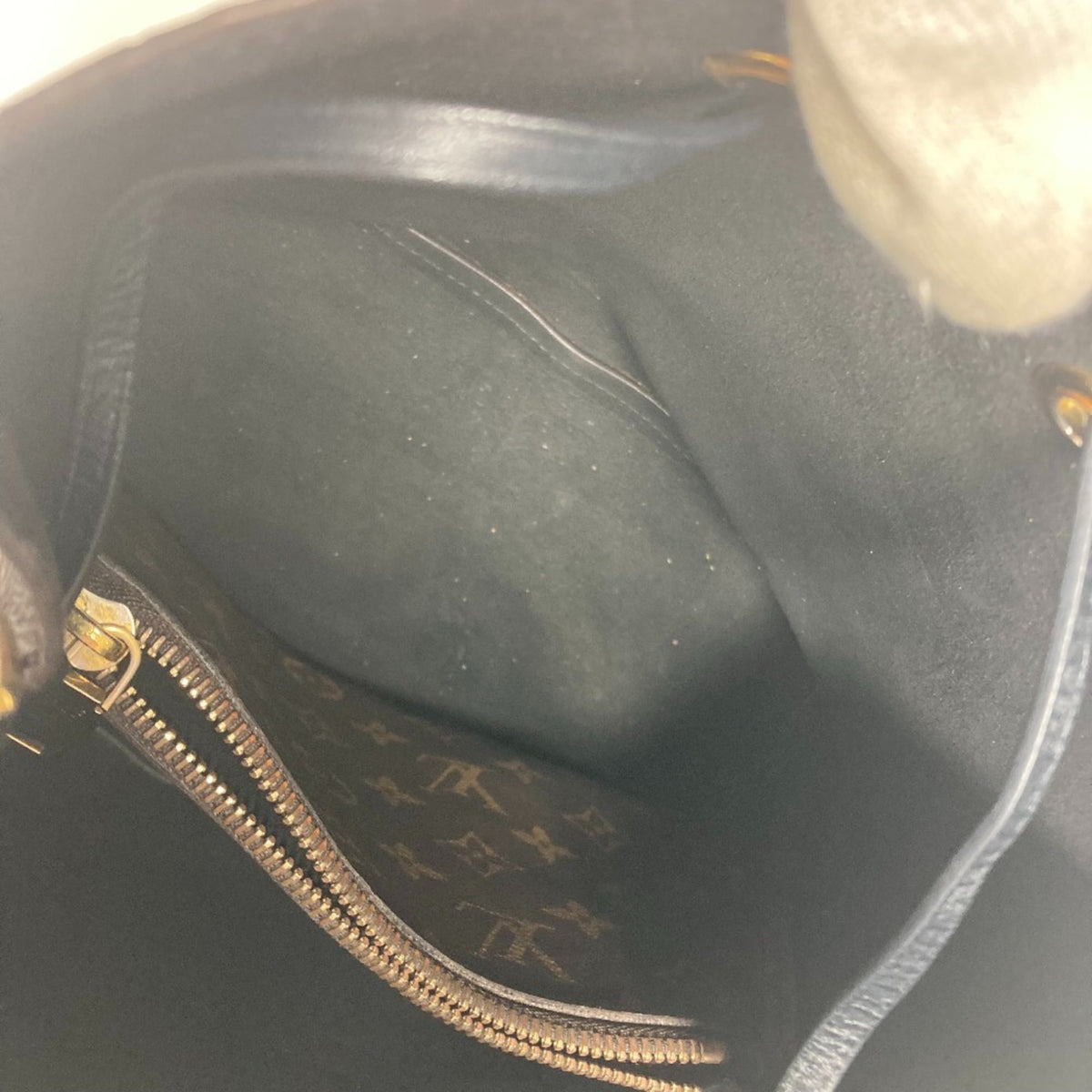 Louis Vuitton Black Brown Noir Monogram Shoulder Bag (Pre-Owned)