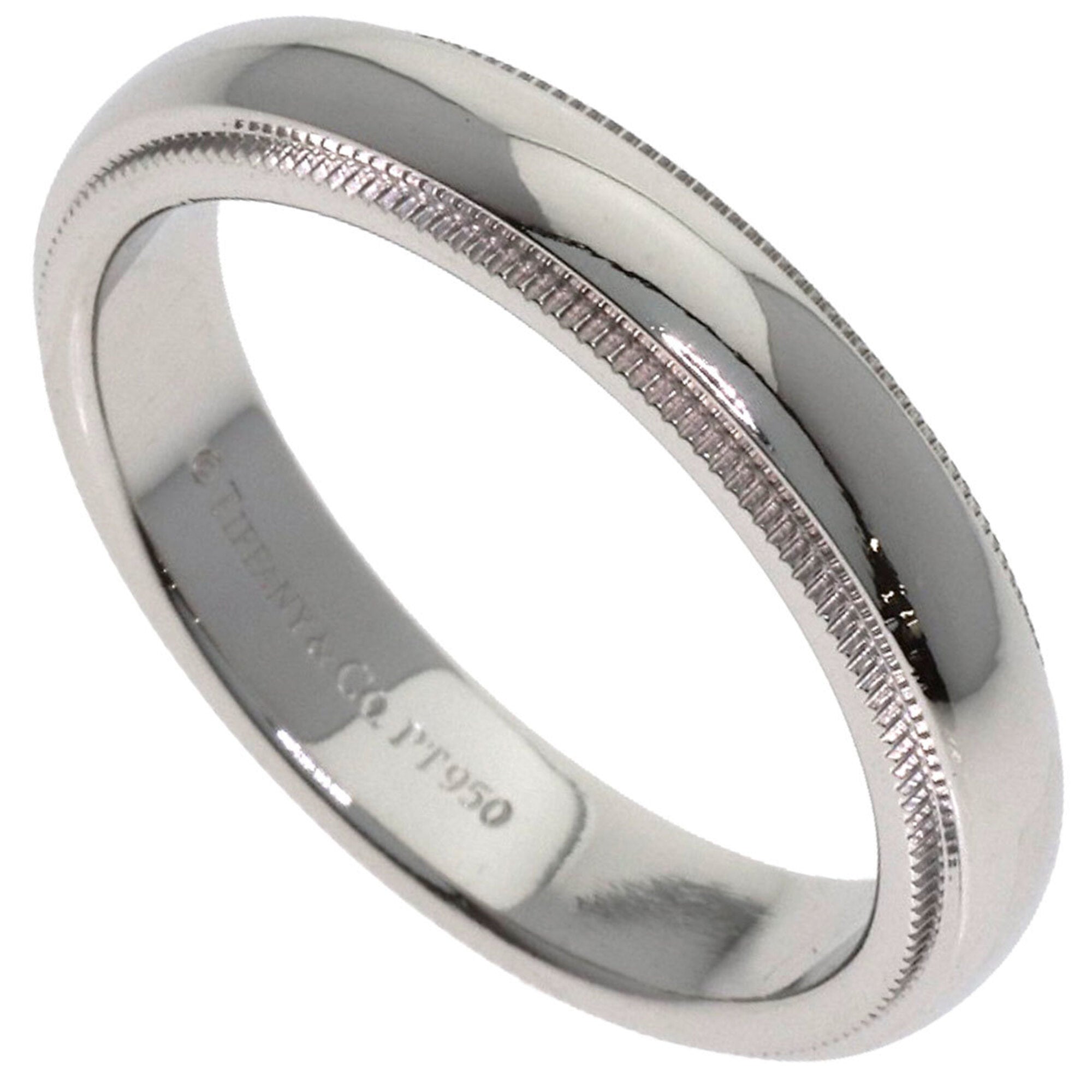 Tiffany Platinum 950 Band Ring (Pre-Owned)
