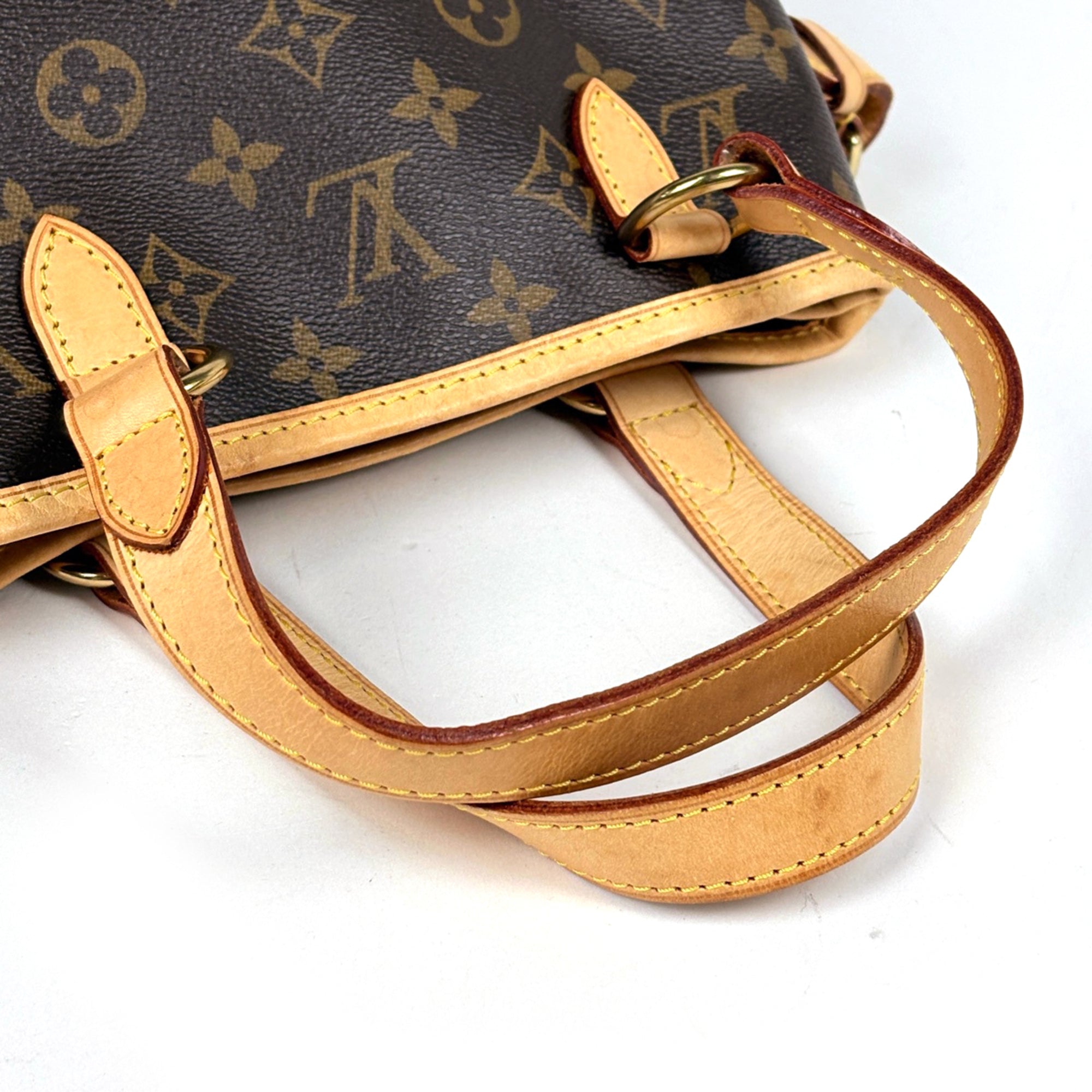 Louis Vuitton Brown Monogram Handbag Tote Bag (Pre-Owned)