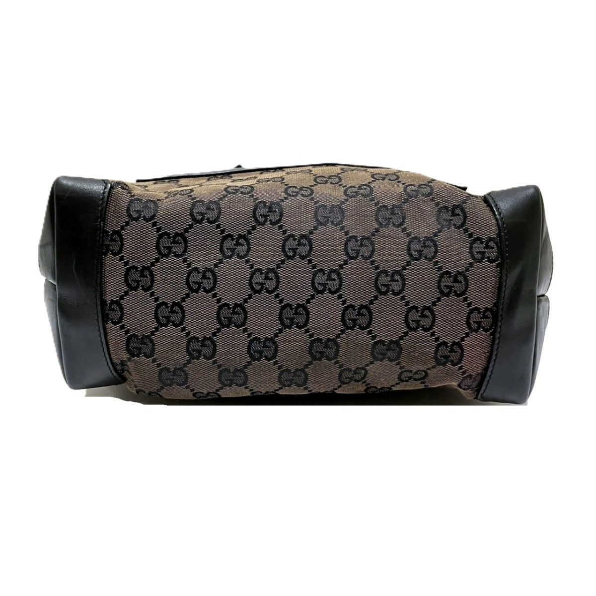 Gucci Brown Canvas Tote Bag (Pre-Owned)