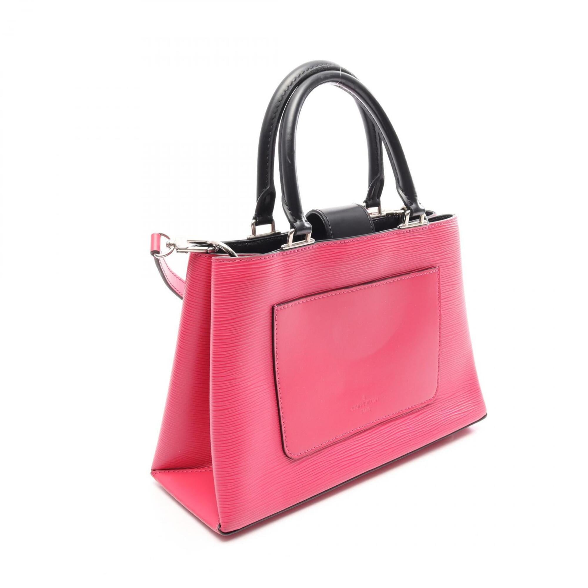 Louis Vuitton Hot Pink Pink Epi Leather Handbag (Pre-Owned)