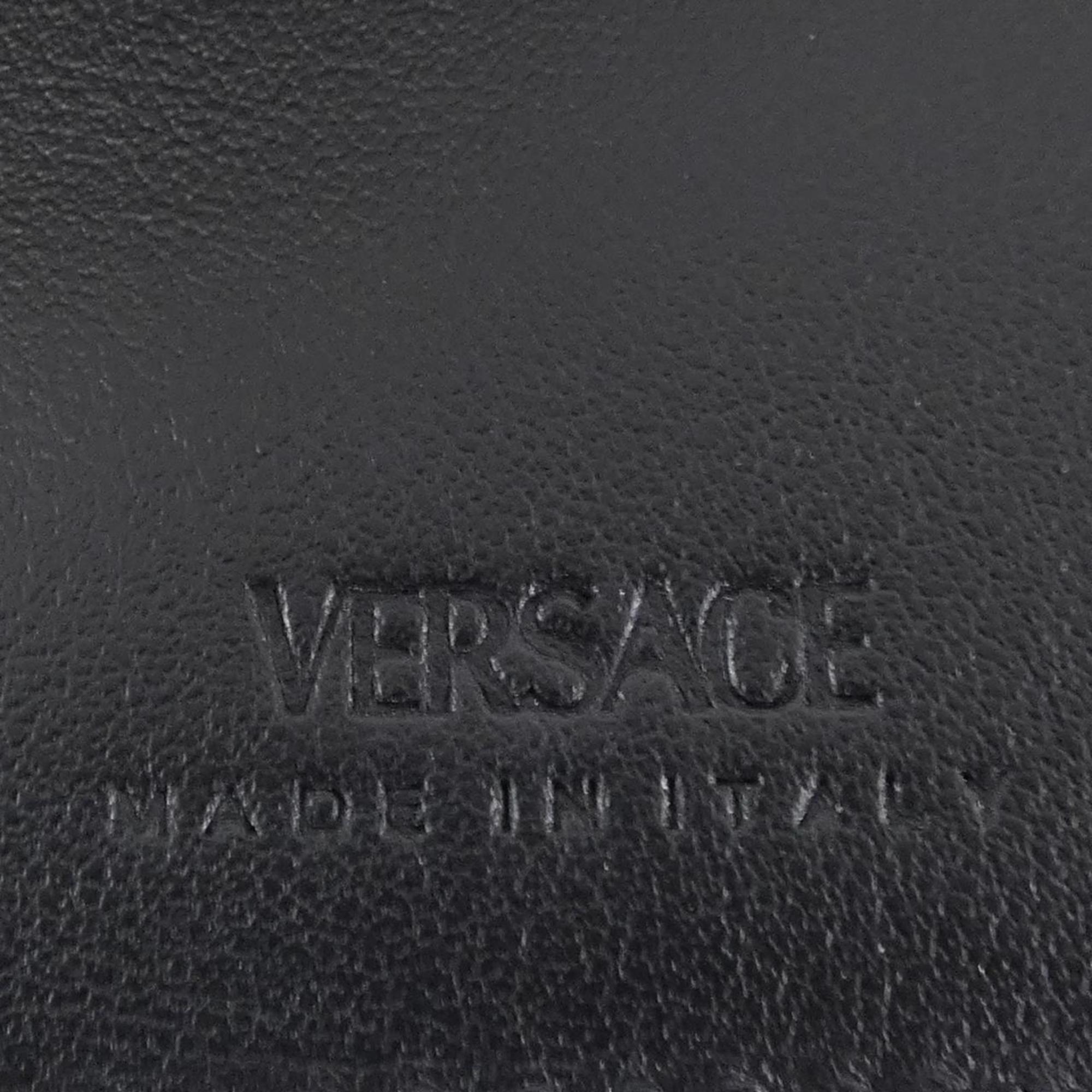 Versace Black Wallet (Bi-Fold) (Pre-Owned)