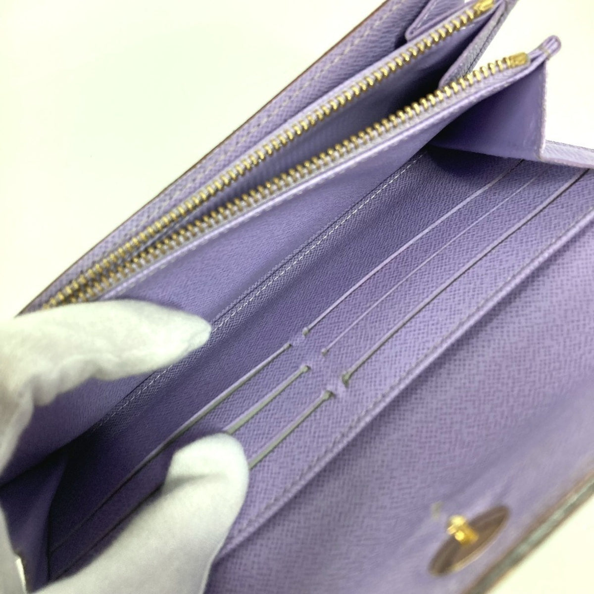 Louis Vuitton Black Multi-Color Purple Monogram Multicolore Canvas Long Wallet (Bi-Fold) (Pre-Owned)