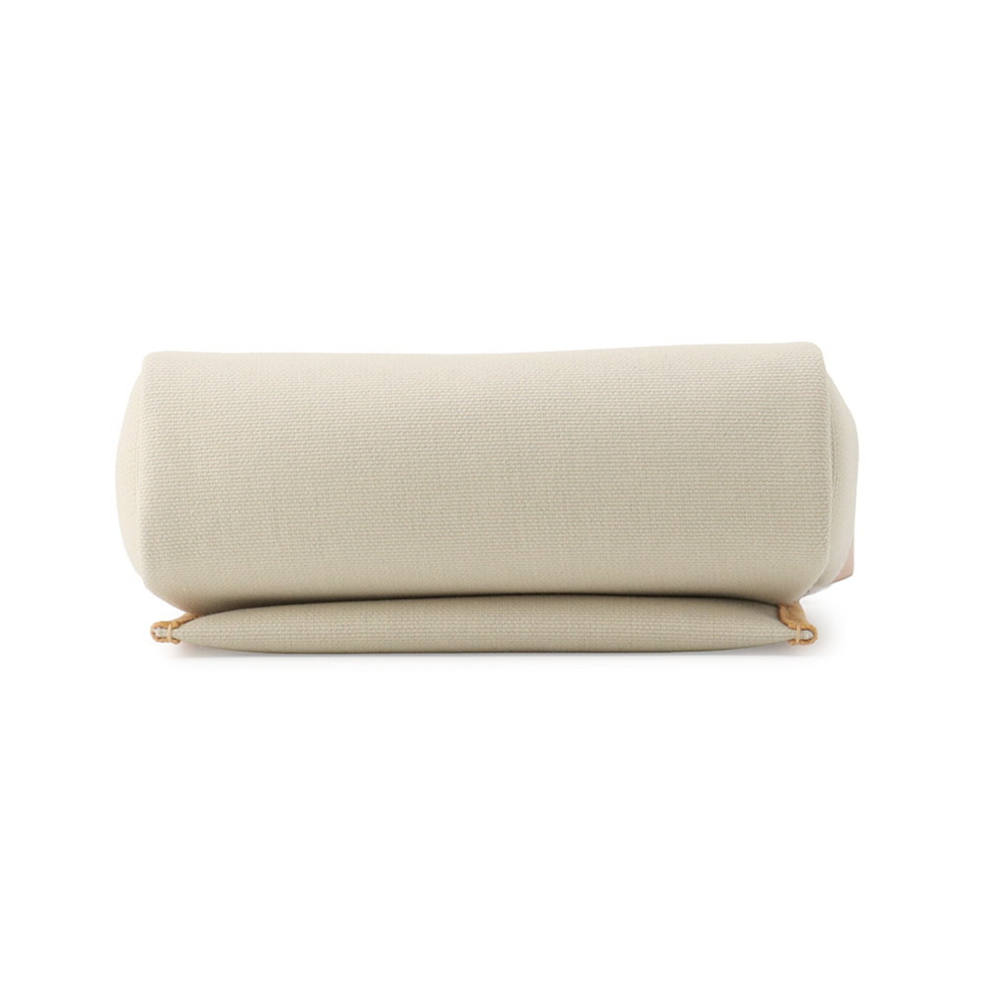 Hermes Ivory Natural Sable Toile H Leather Shoulder Bag (Pre-Owned)
