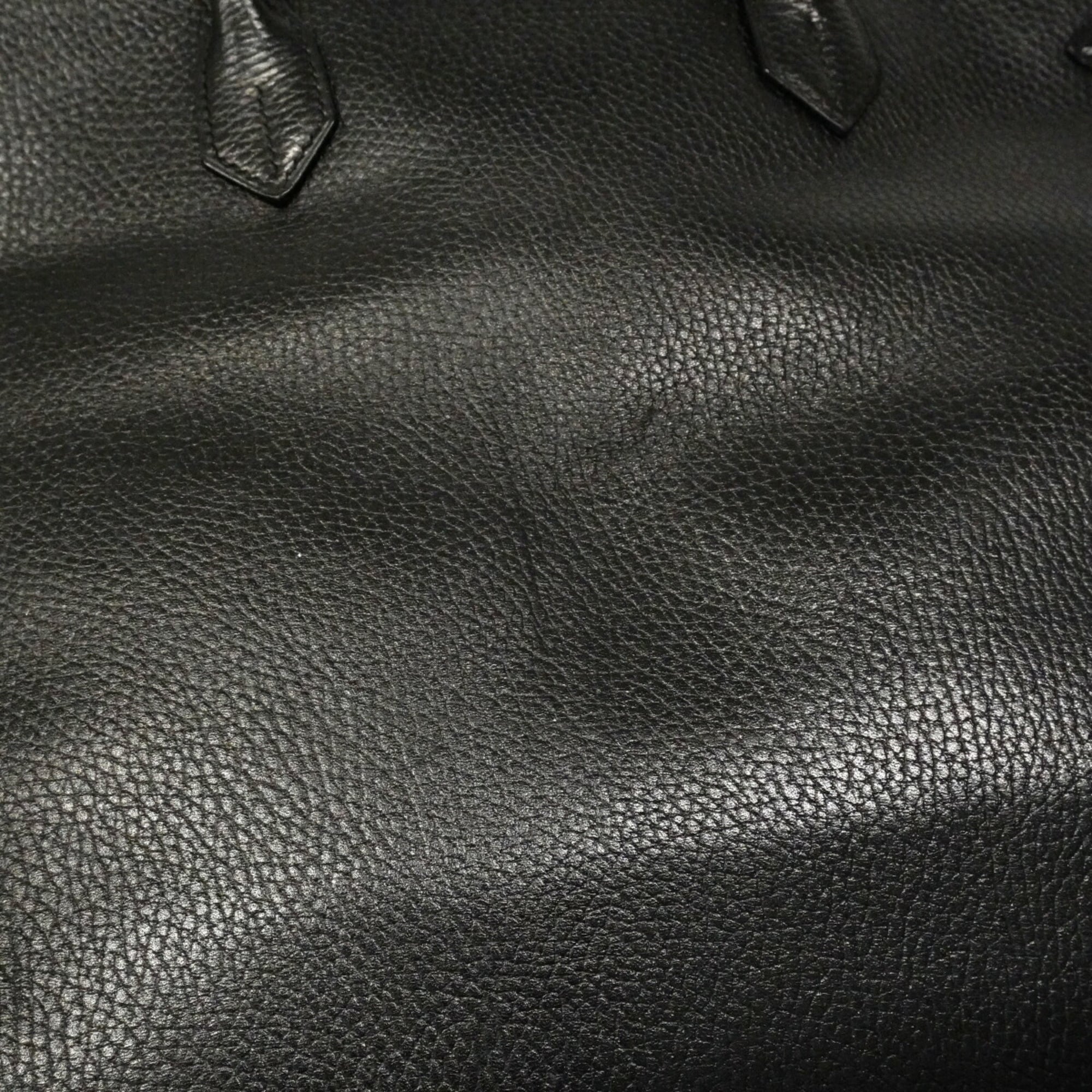 Hermes Black Ardennes Leather Handbag (Pre-Owned)