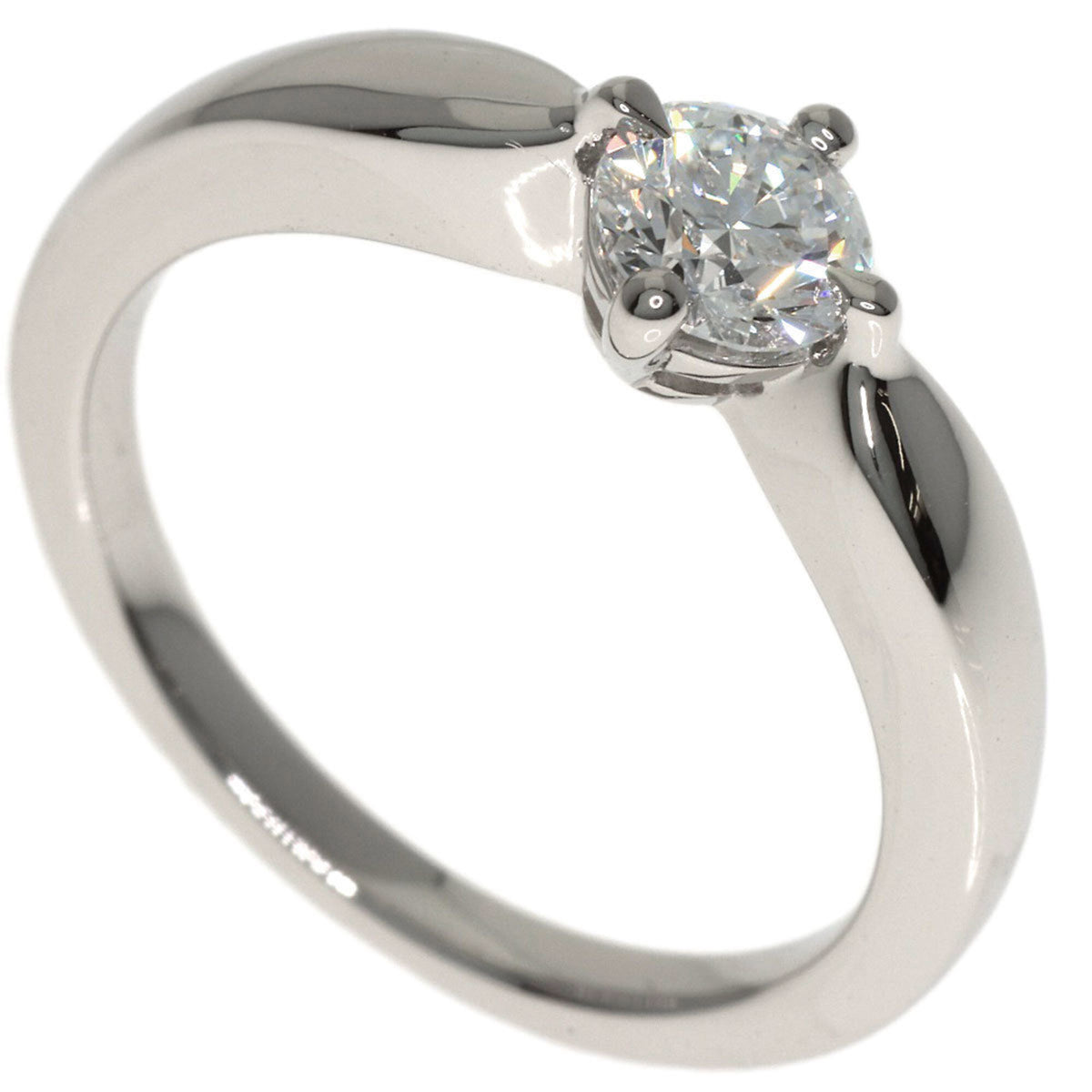 Bvlgari Platinum 950 Band Ring (Pre-Owned)