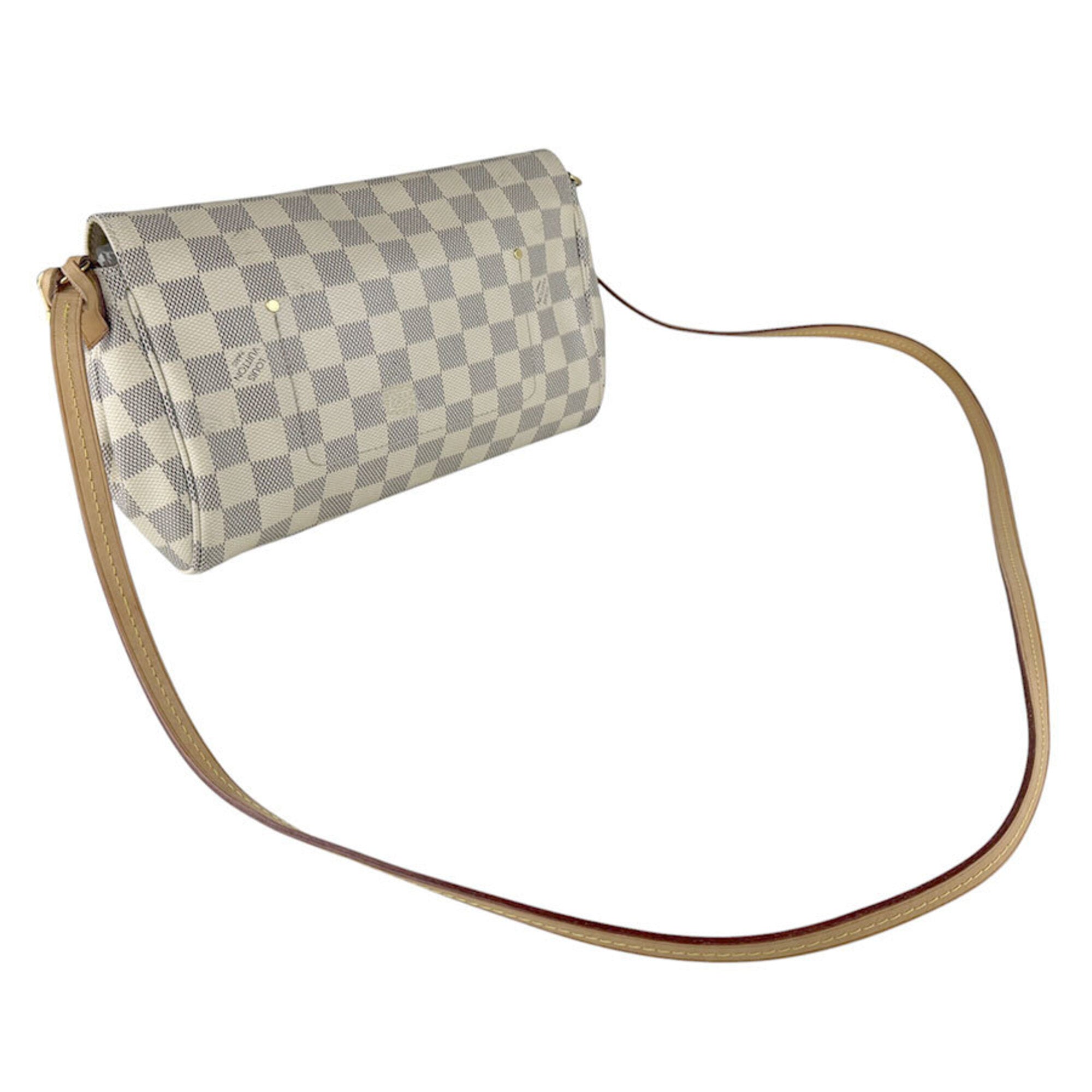 Louis Vuitton Damier Azur Damier Azur Handbag Shoulder Bag (Pre-Owned)