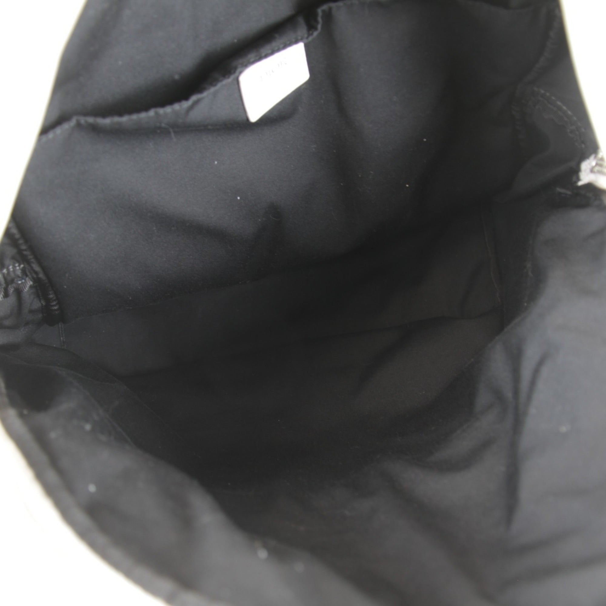 Christian Dior White Canvas Leather Backpack (Pre-Owned)
