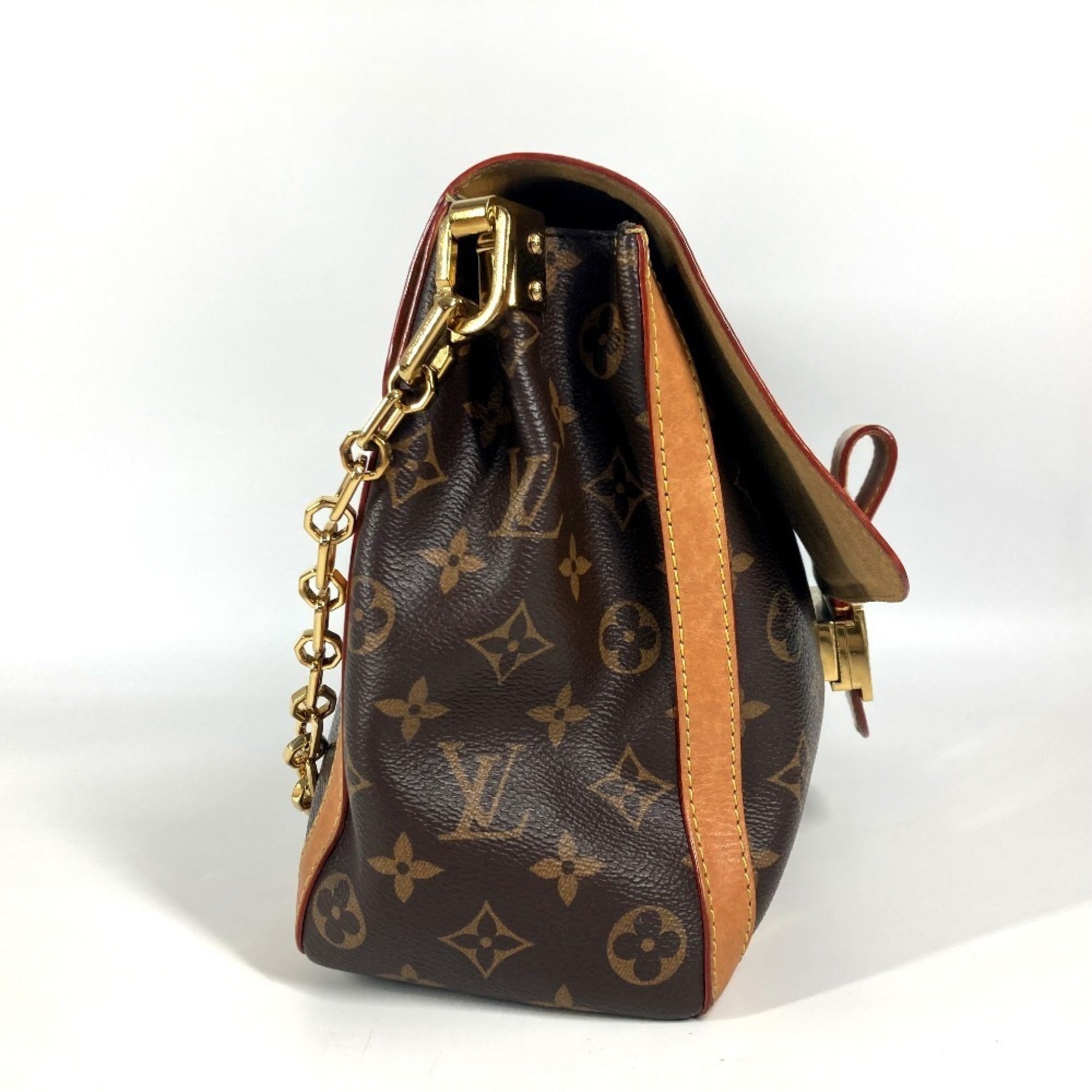 Louis Vuitton Brown Monogram Monogram Handbag Shoulder Bag (Pre-Owned)