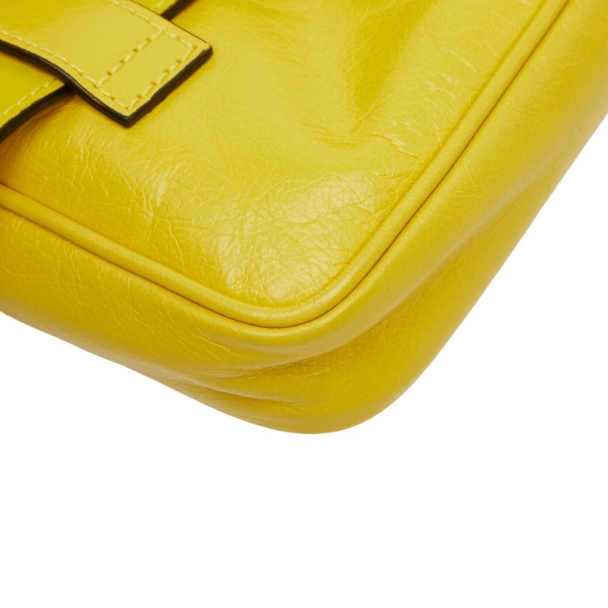Gucci Yellow Leather Fanny Pack (Pre-Owned)