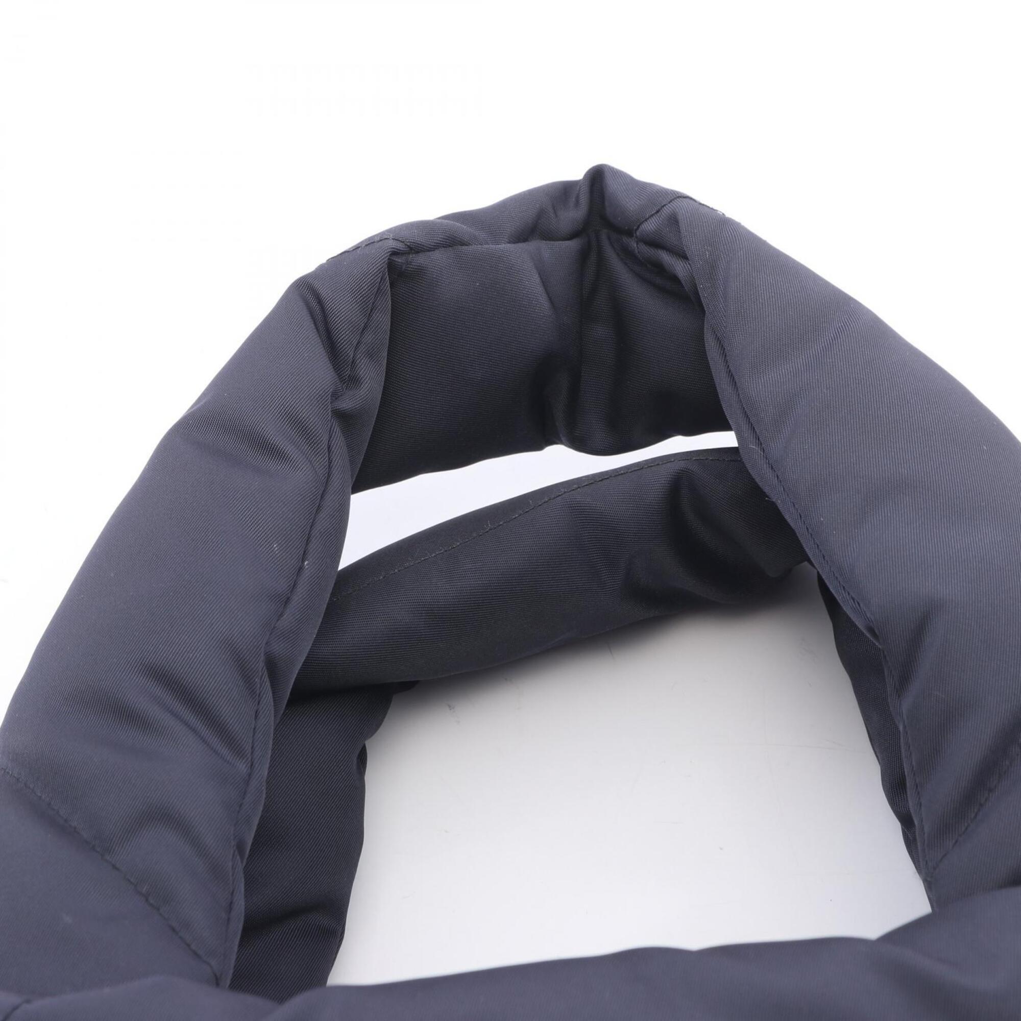 Prada Navy Nylon Handbag Tote Bag (Pre-Owned)