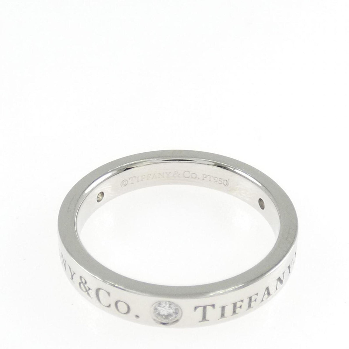 Tiffany Platinum 950 Band Ring (Pre-Owned)