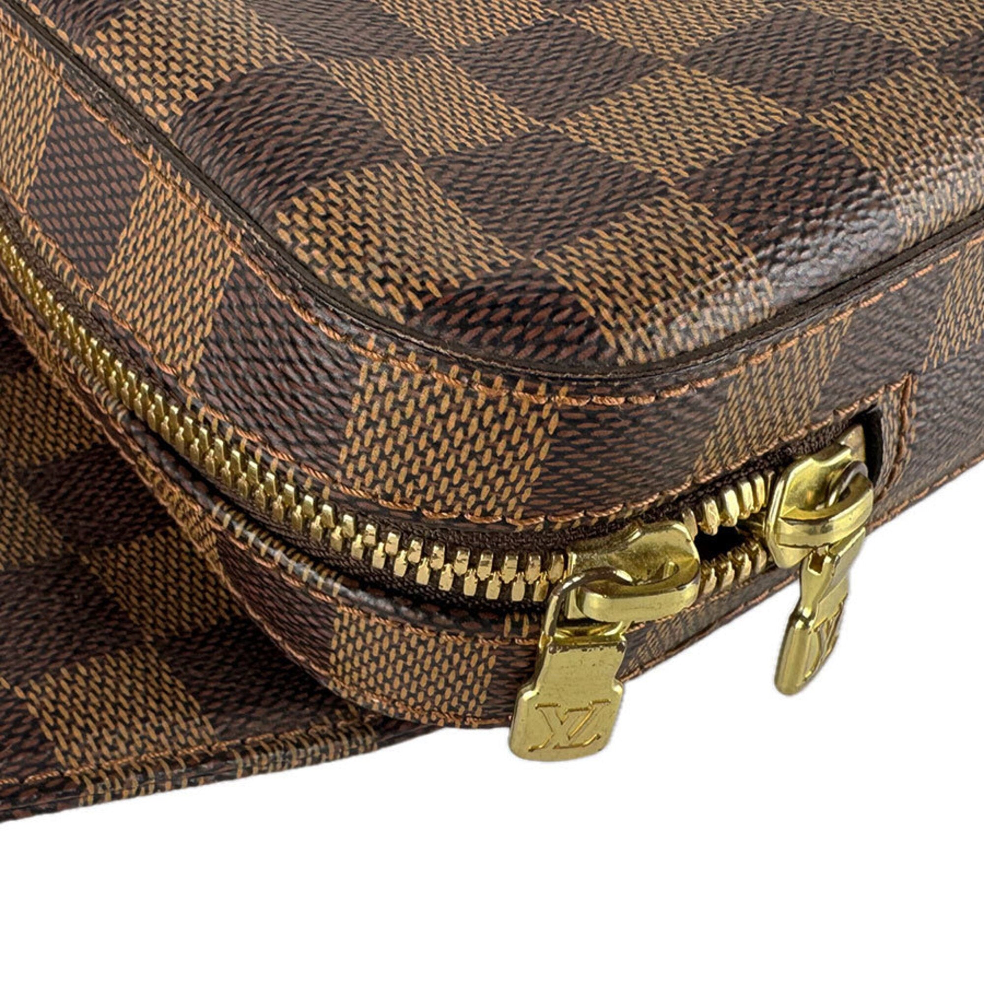 Louis Vuitton Brown Damier Canvas Damier Canvas Sling Bag (Pre-Owned)