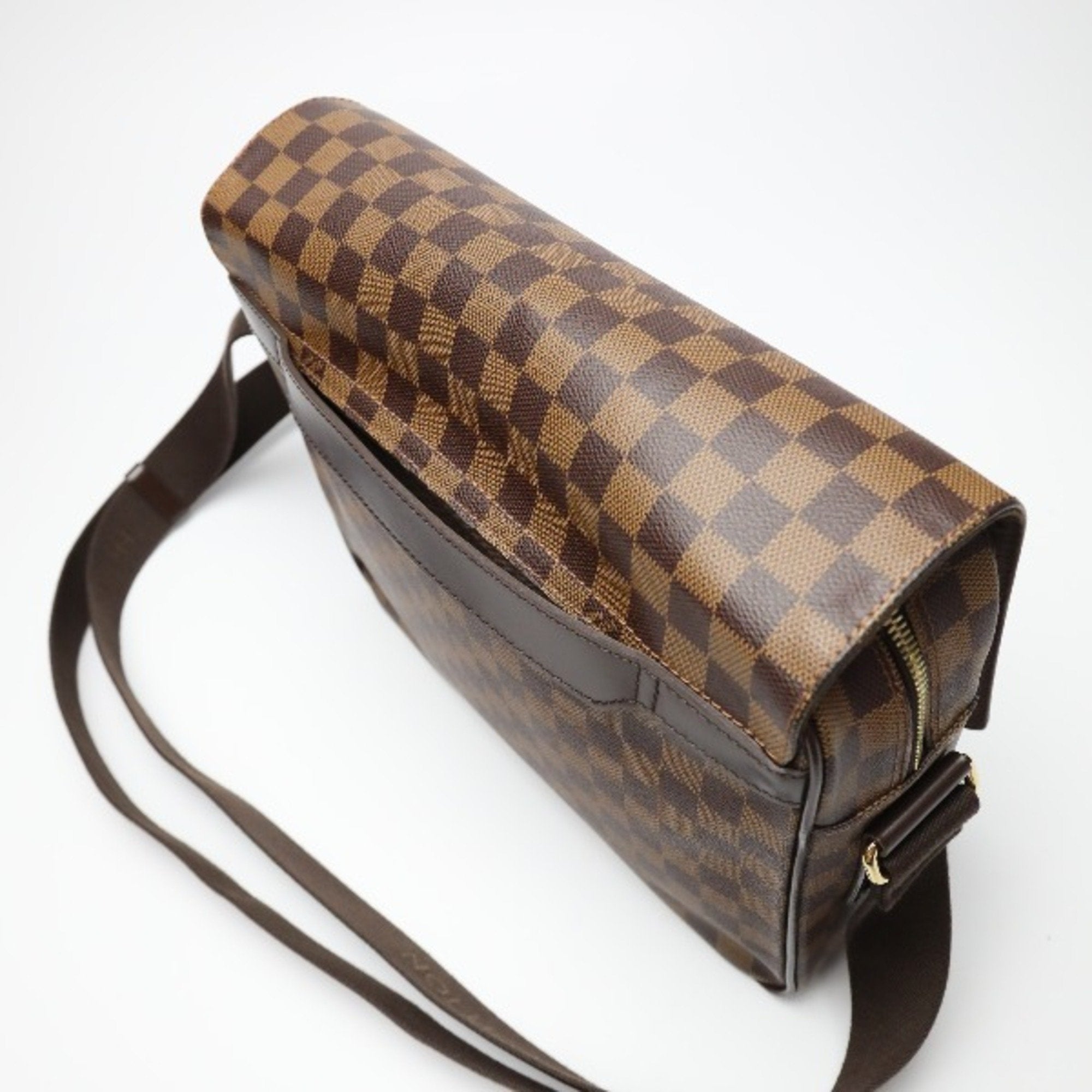 Louis Vuitton Damier Brown Damier Canvas Shoulder Bag (Pre-Owned)