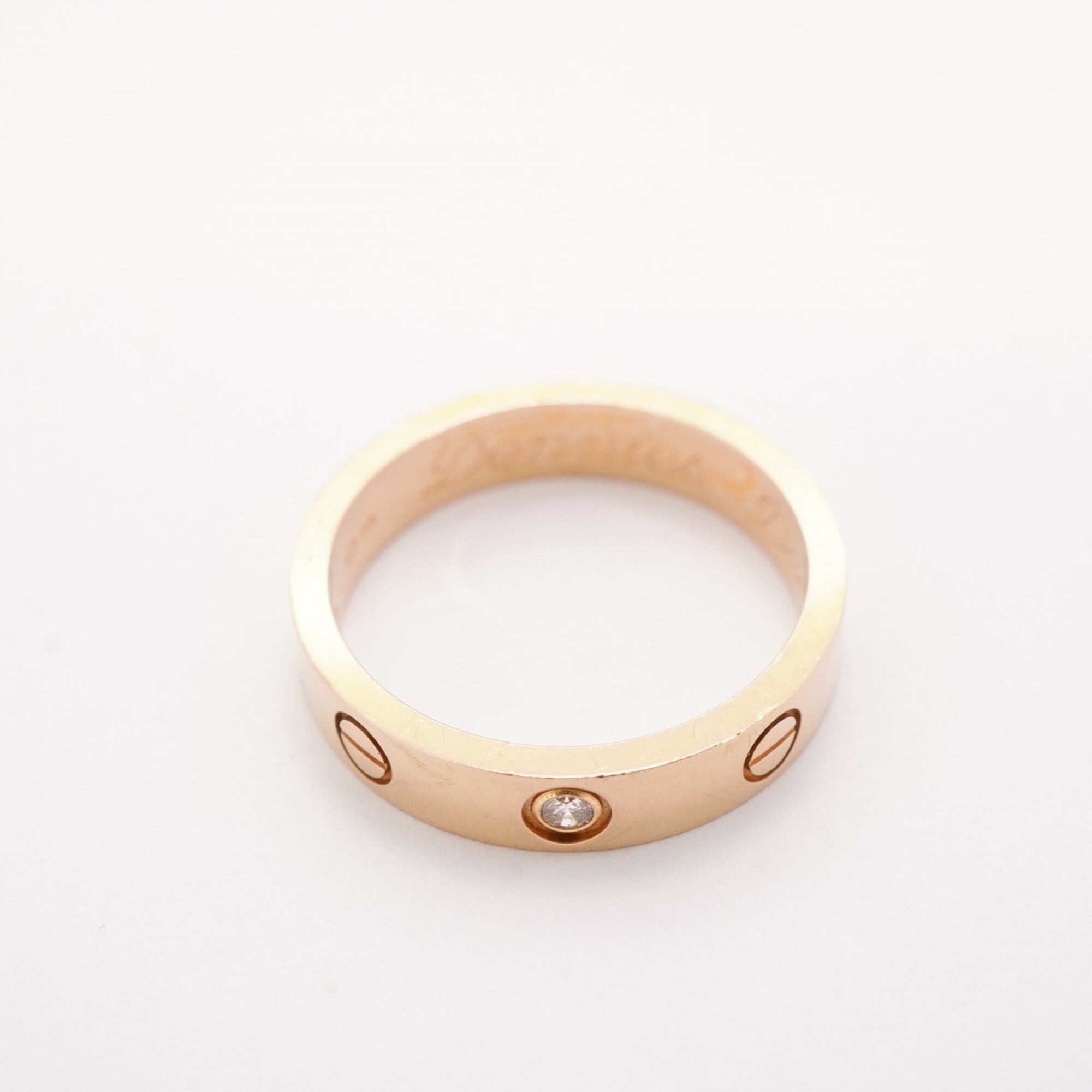 Cartier Pink Gold (18K) Band Ring (Pre-Owned)