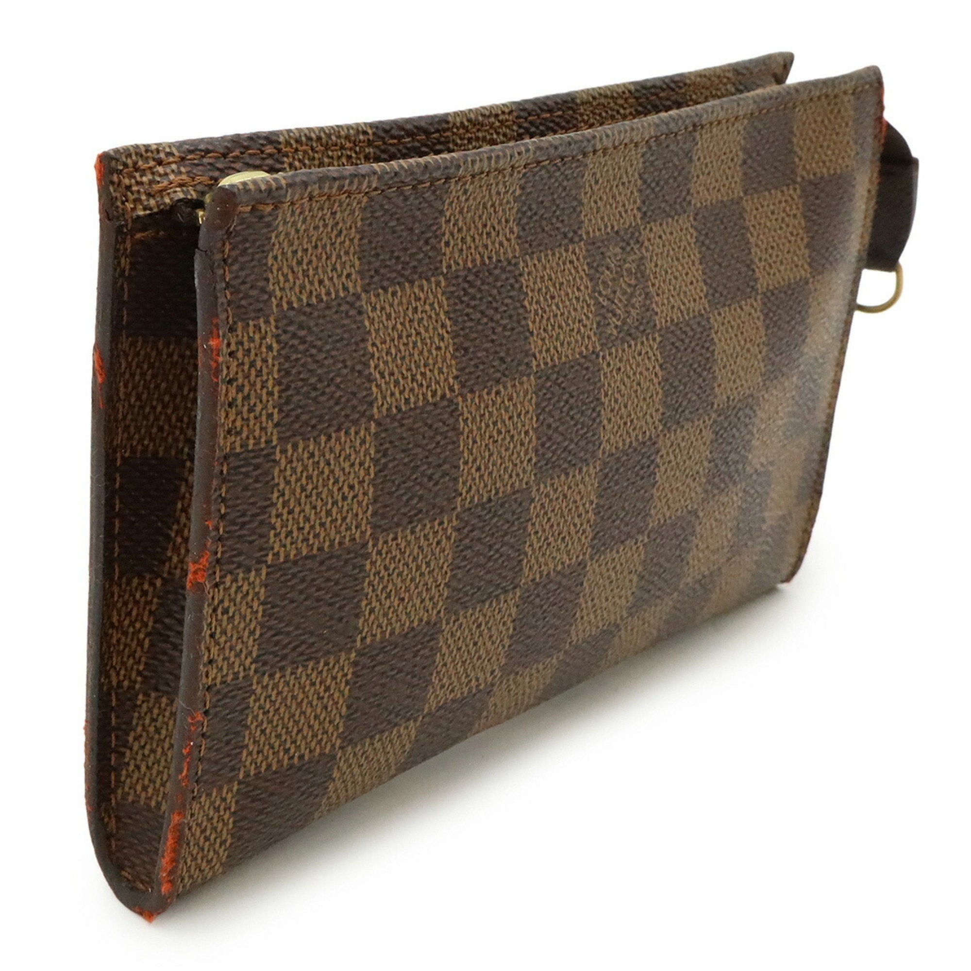 Louis Vuitton Brown Damier Canvas Pvc Shoulder Bag Tote Bag (Pre-Owned)