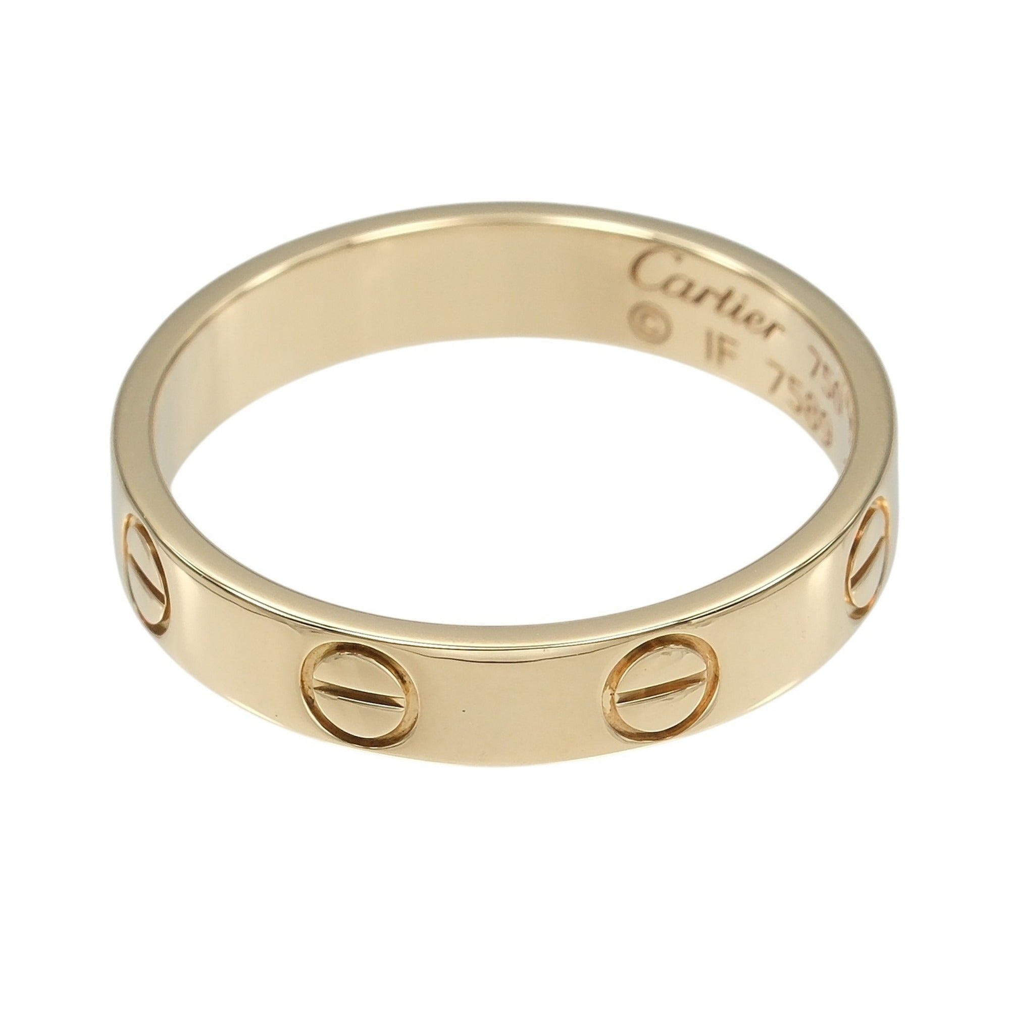Cartier Yellow Gold Yellow Gold (18K) Band Ring (Pre-Owned)