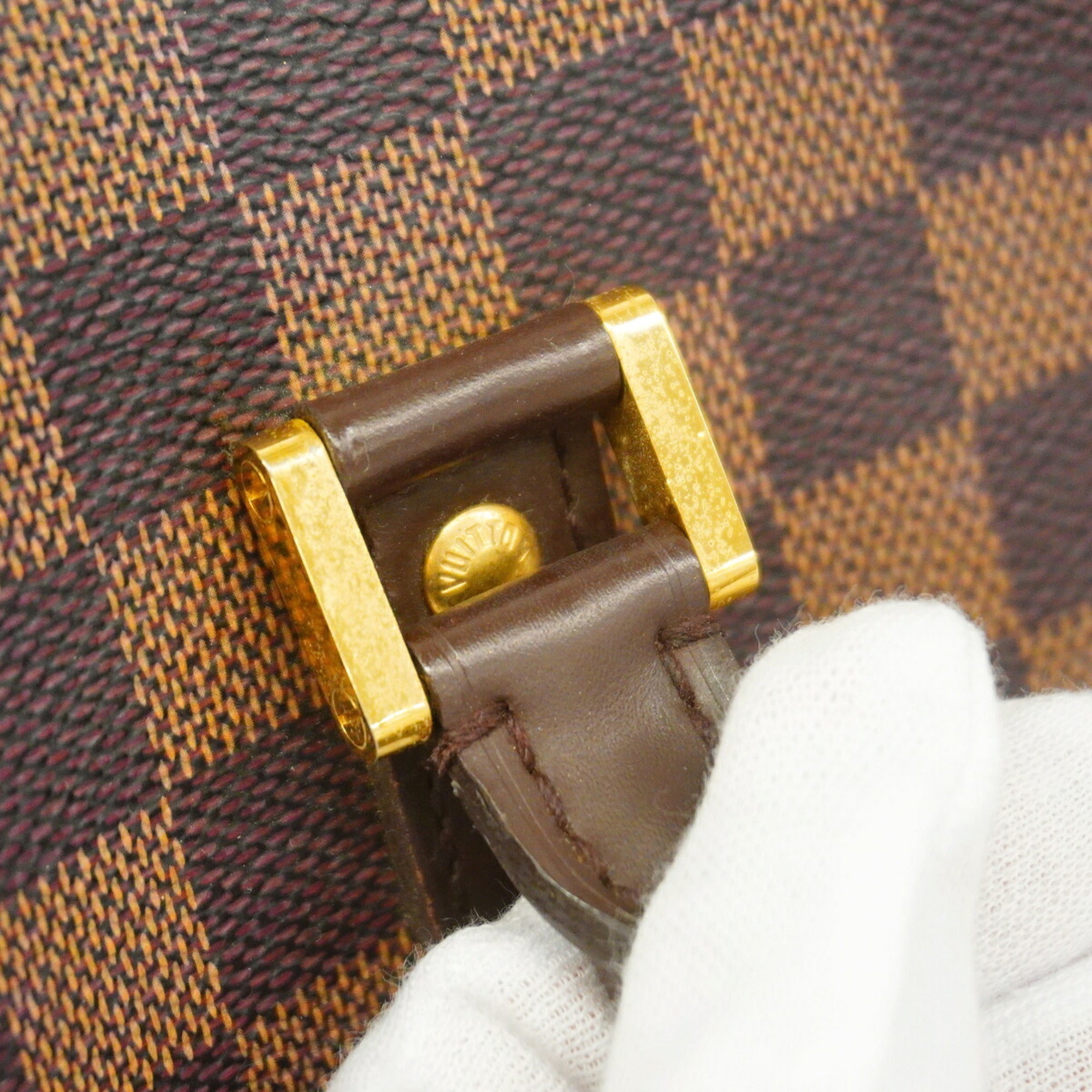 Louis Vuitton Ebene Handbag (Pre-Owned)