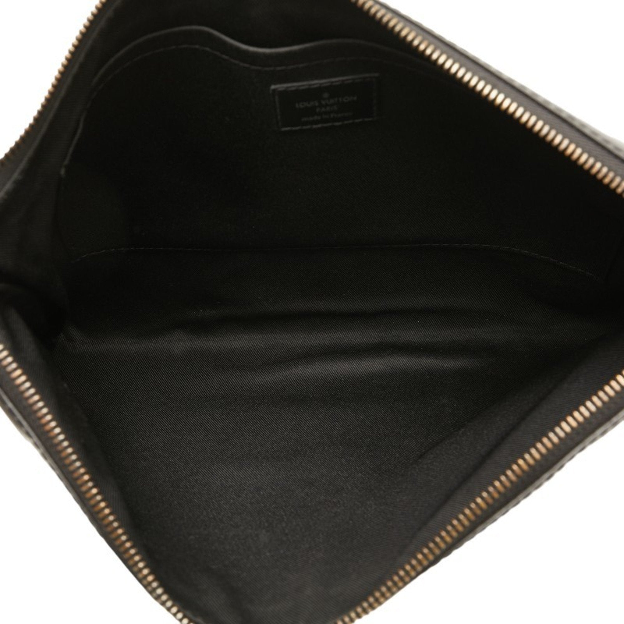 Louis Vuitton Black Monogram Eclipse Clutch Bag Pouch (Pre-Owned)