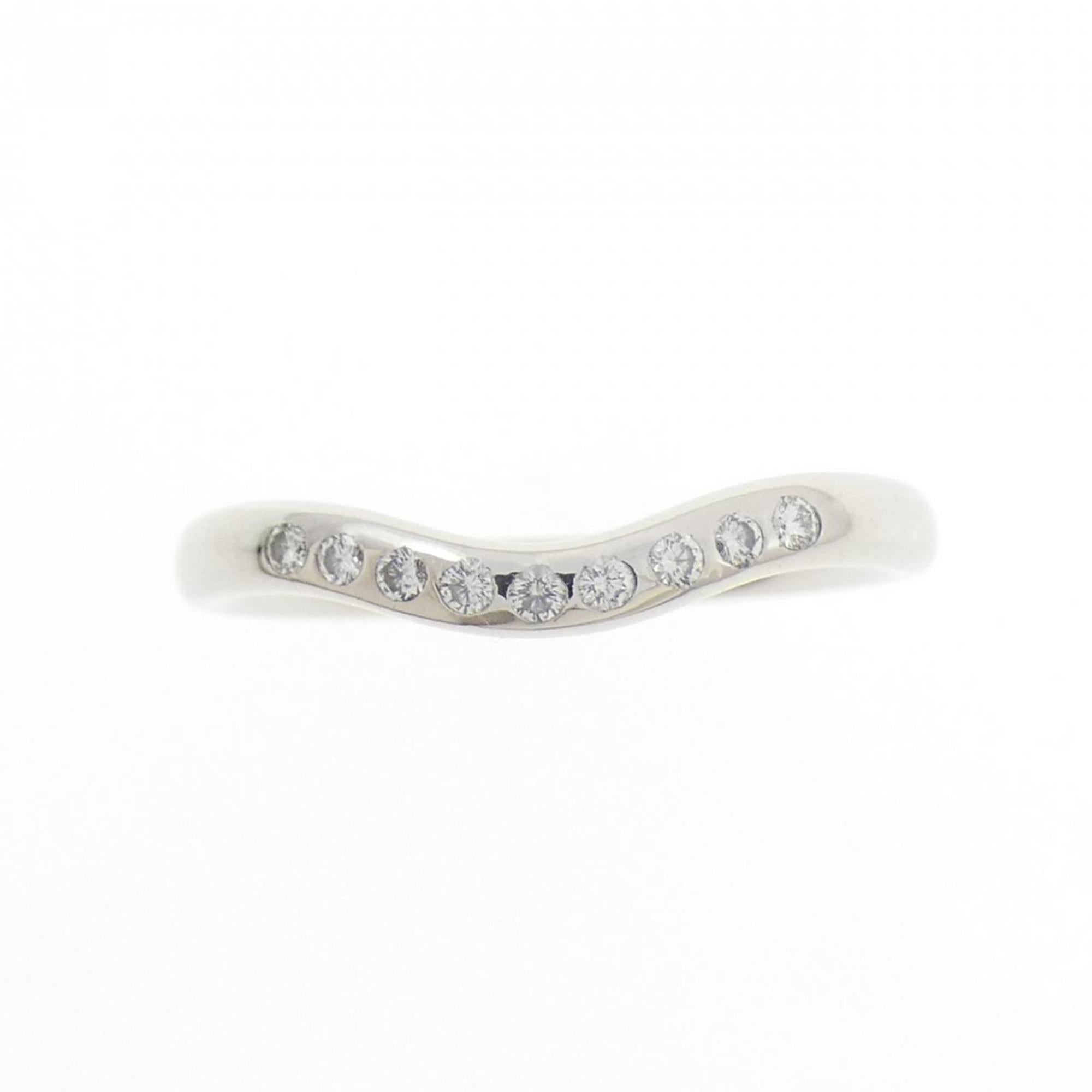 Tiffany Silver Platinum 950 Band Ring (Pre-Owned)