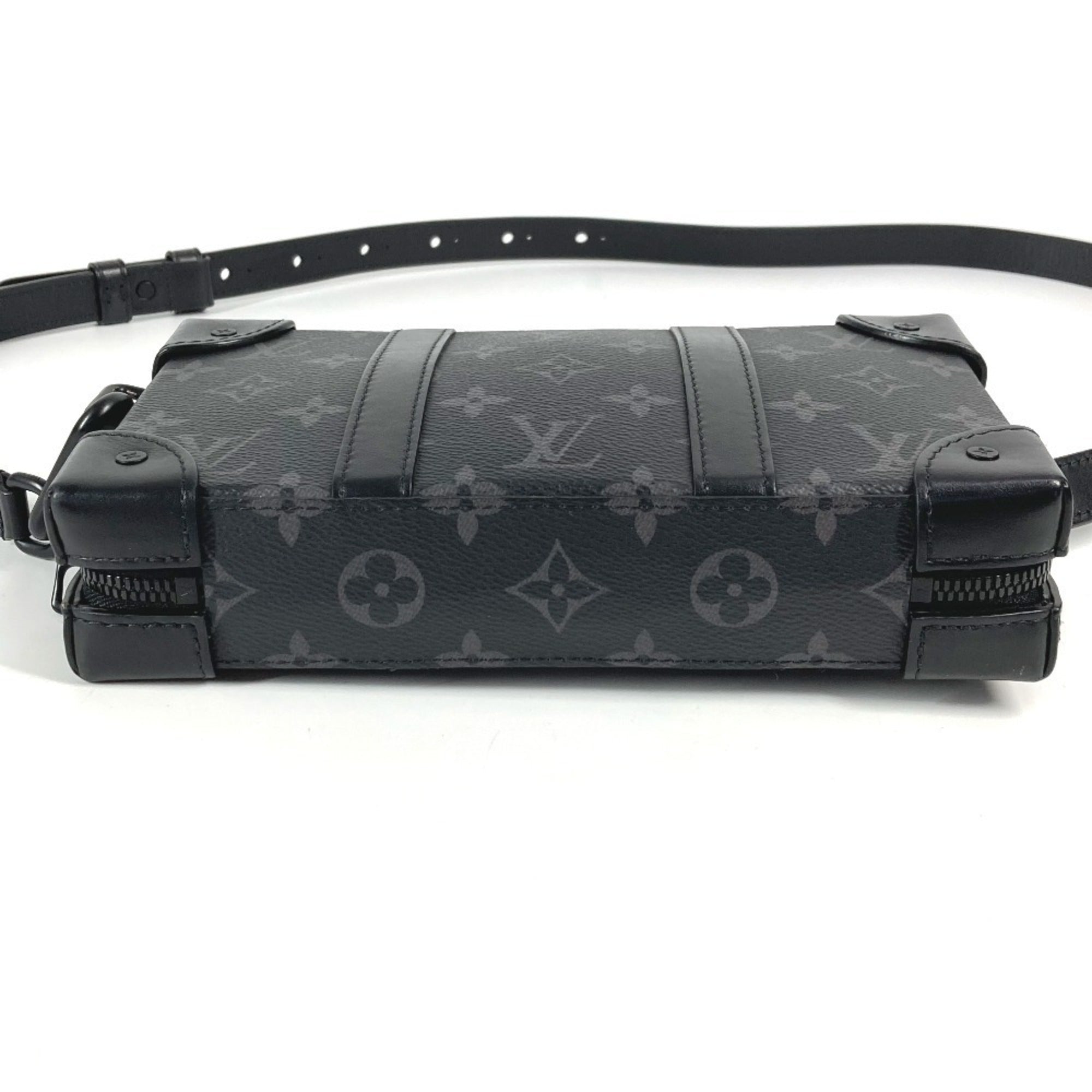 Louis Vuitton Black Monogram Eclipse Monogram Eclipse Clutch Bag Pochette Shoulder Bag (Pre-Owned)
