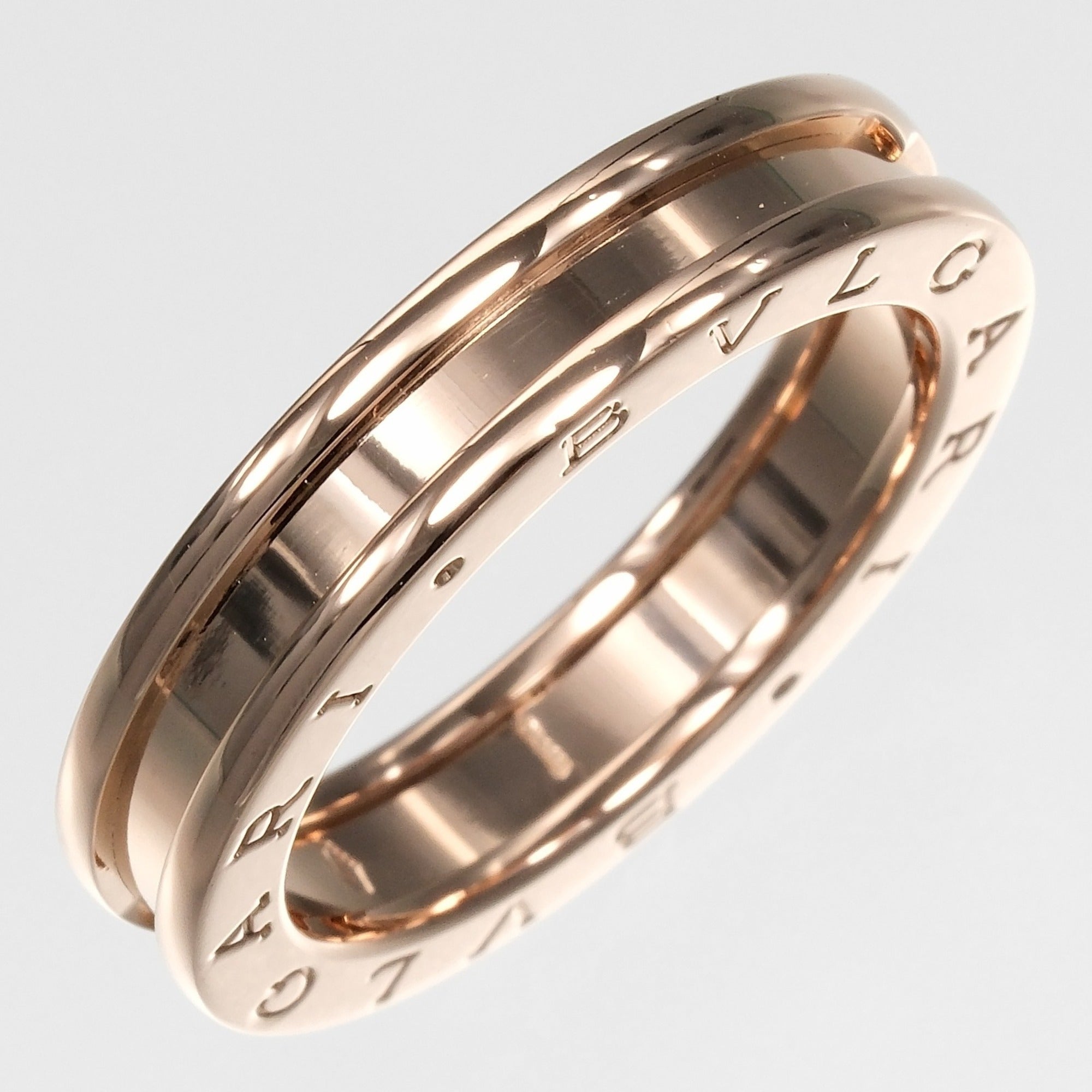 Bvlgari B.Zero1 Pink Gold (18K) Band Ring (Pre-Owned)