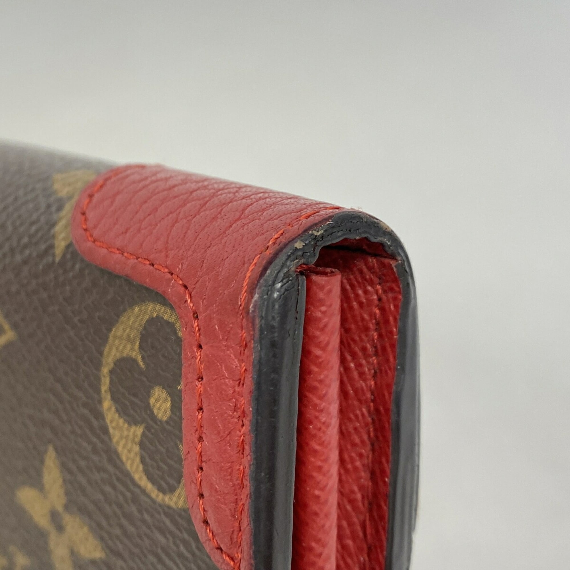 Louis Vuitton Cerise Long Wallet (Bi-Fold) (Pre-Owned)