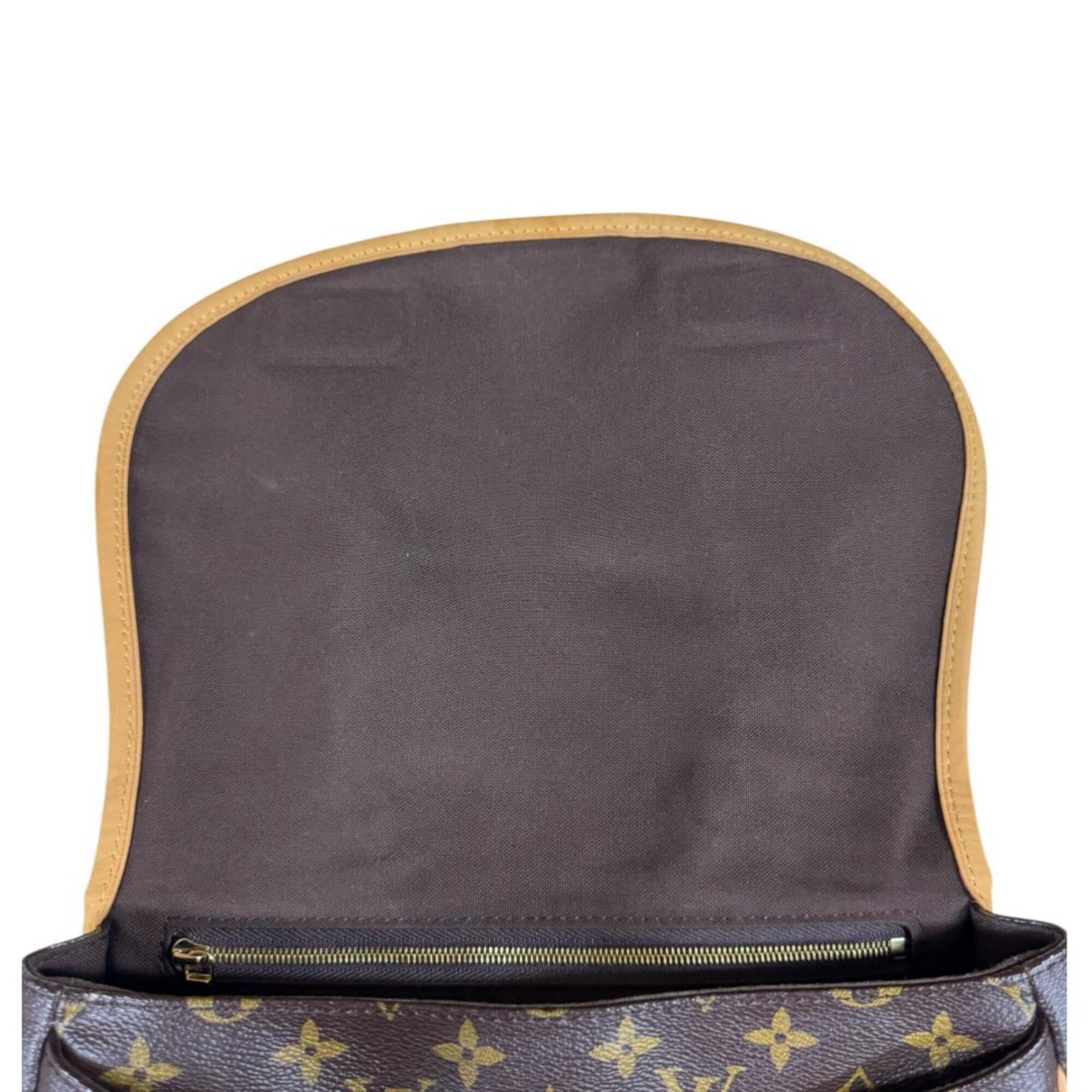 Louis Vuitton Brown Monogram Shoulder Bag (Pre-Owned)