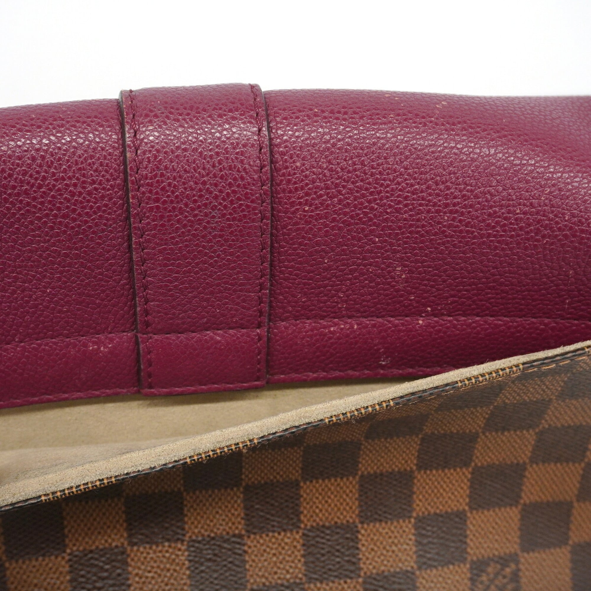 Louis Vuitton Ebene Raisin Shoulder Bag (Pre-Owned)