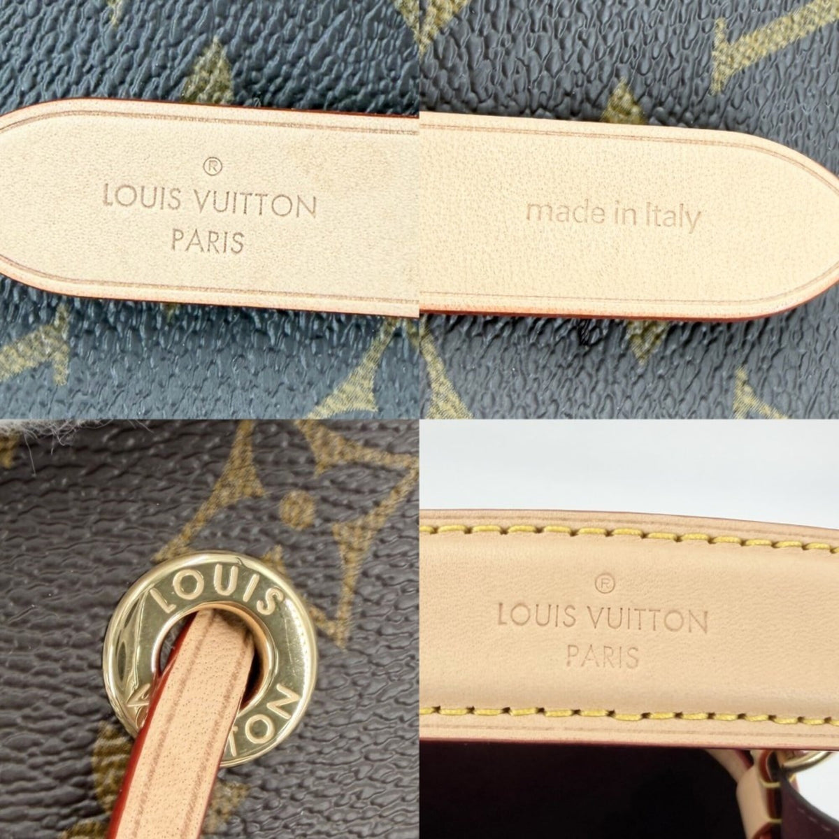 Louis Vuitton Brown Monogram Canvas Handbag Shoulder Bag (Pre-Owned)