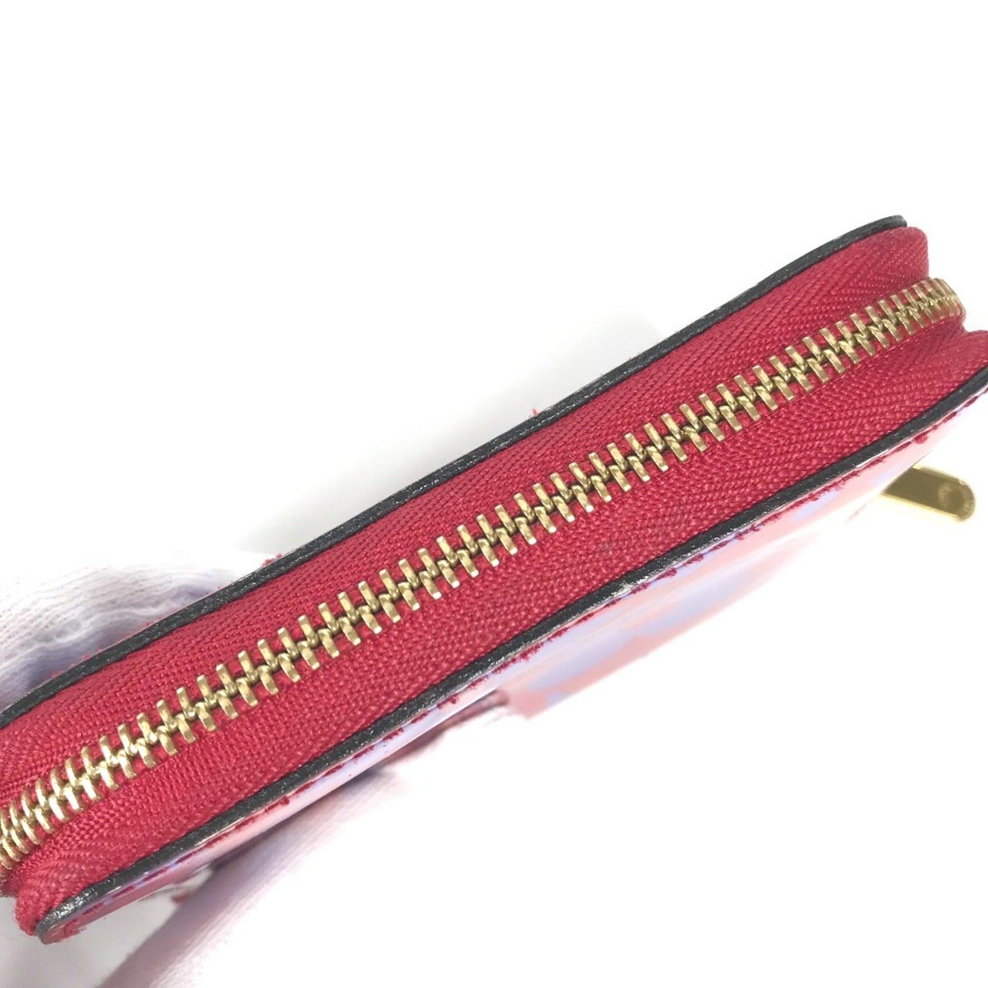 Louis Vuitton Monogram Indian Rose Monogram Purple Monogram Coin Purse/Coin Case (Pre-Owned)