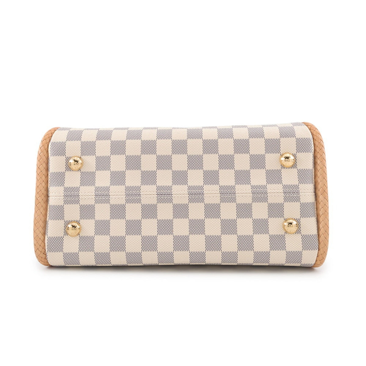 Louis Vuitton Damier Azur Beige Rose Damier Azur Handbag Tote Bag (Pre-Owned)