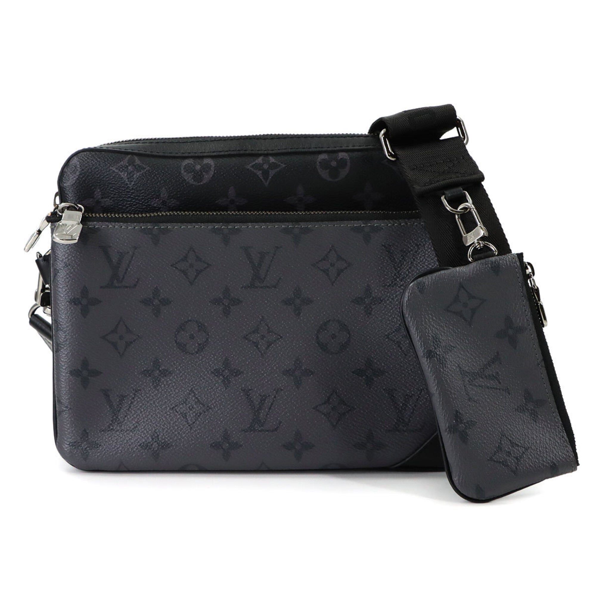Louis Vuitton Monogram Eclipse Monogram Eclipse Canvas Messenger Bag Shoulder Bag (Pre-Owned)